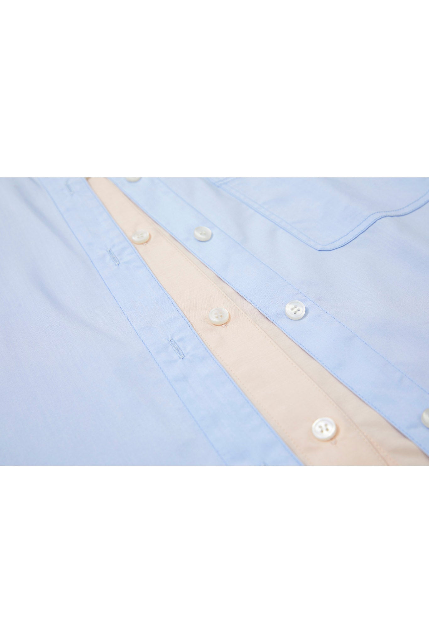 Bicolor Layered Shirt