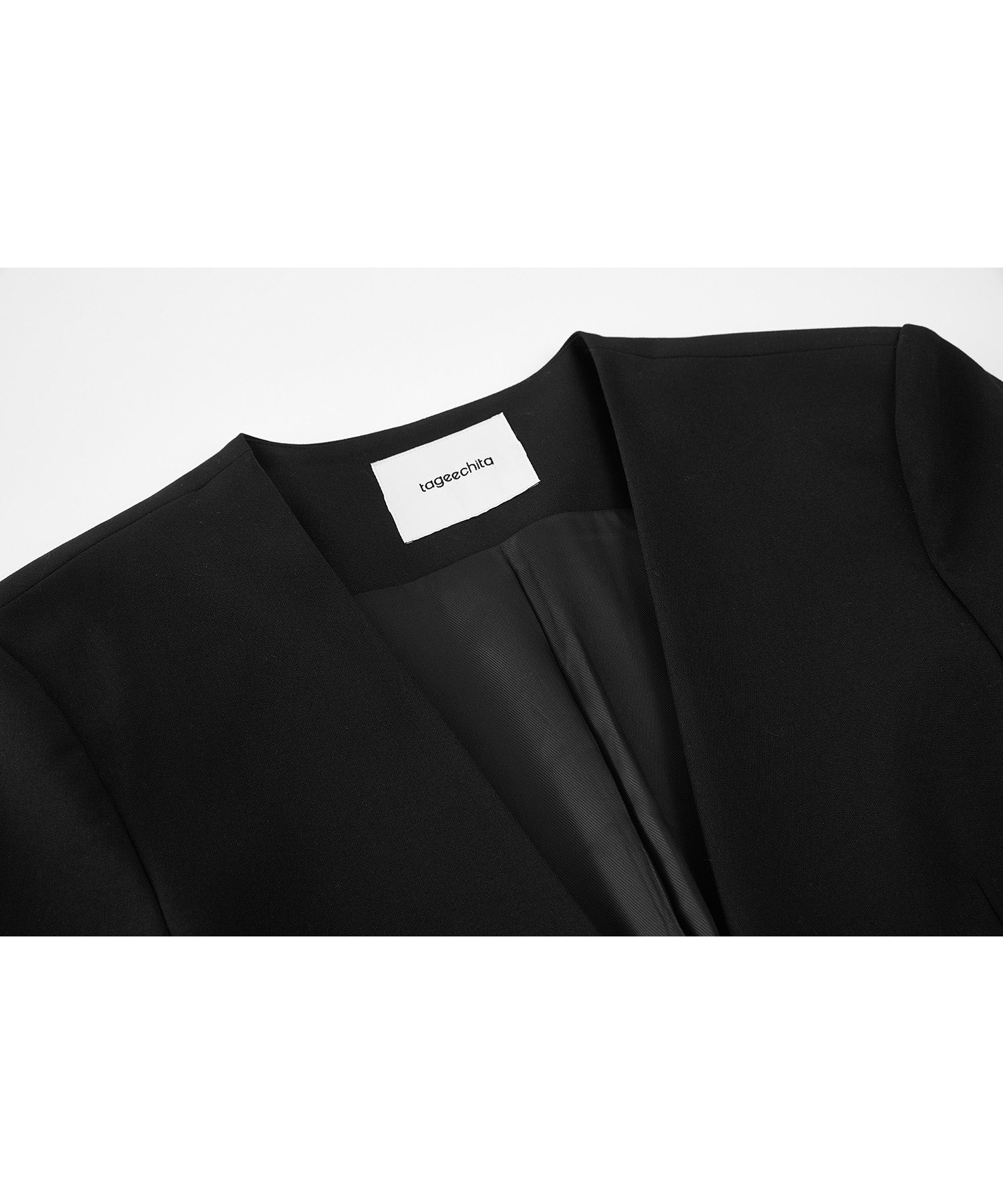 Essential Collarless Jacket