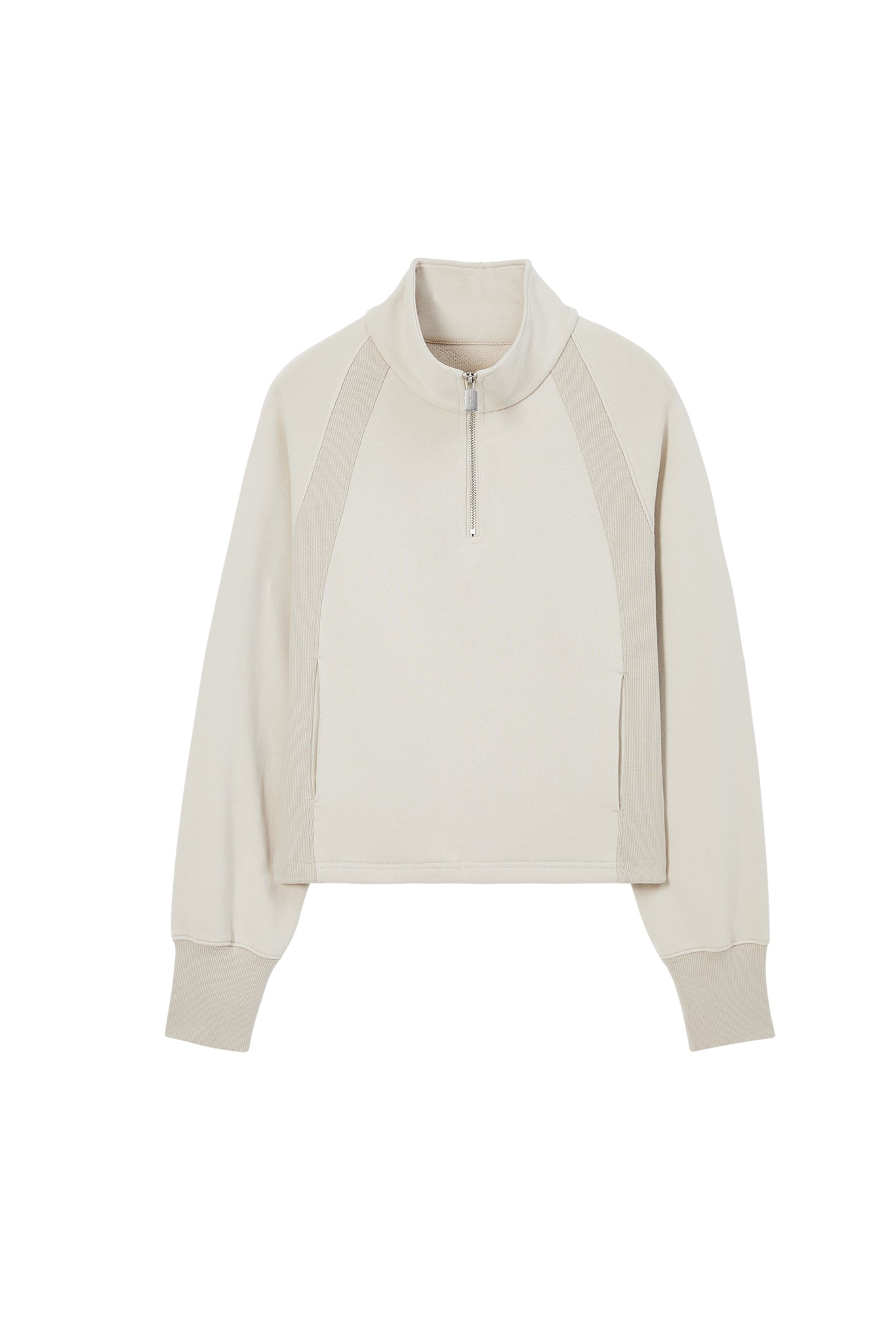 Half-Zip Oversized Pullover