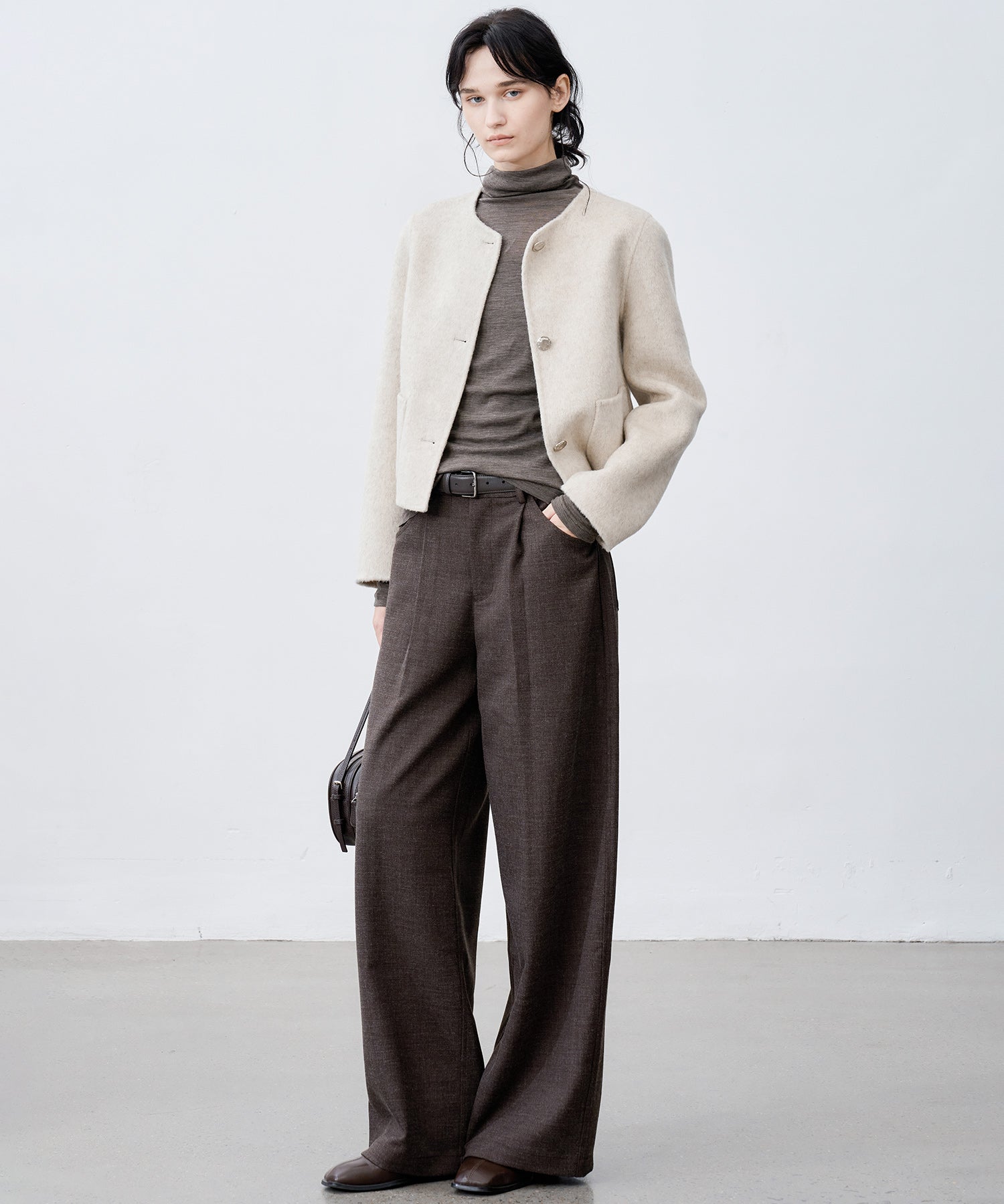 Classic Wool Handmade Short Coat