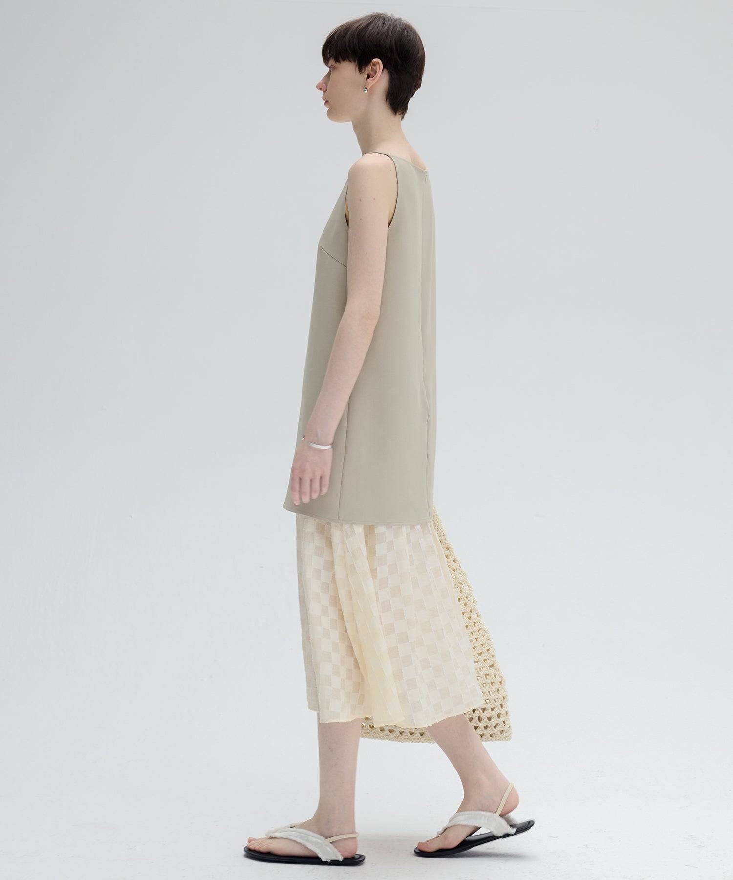 Layered Sleeveless Dress