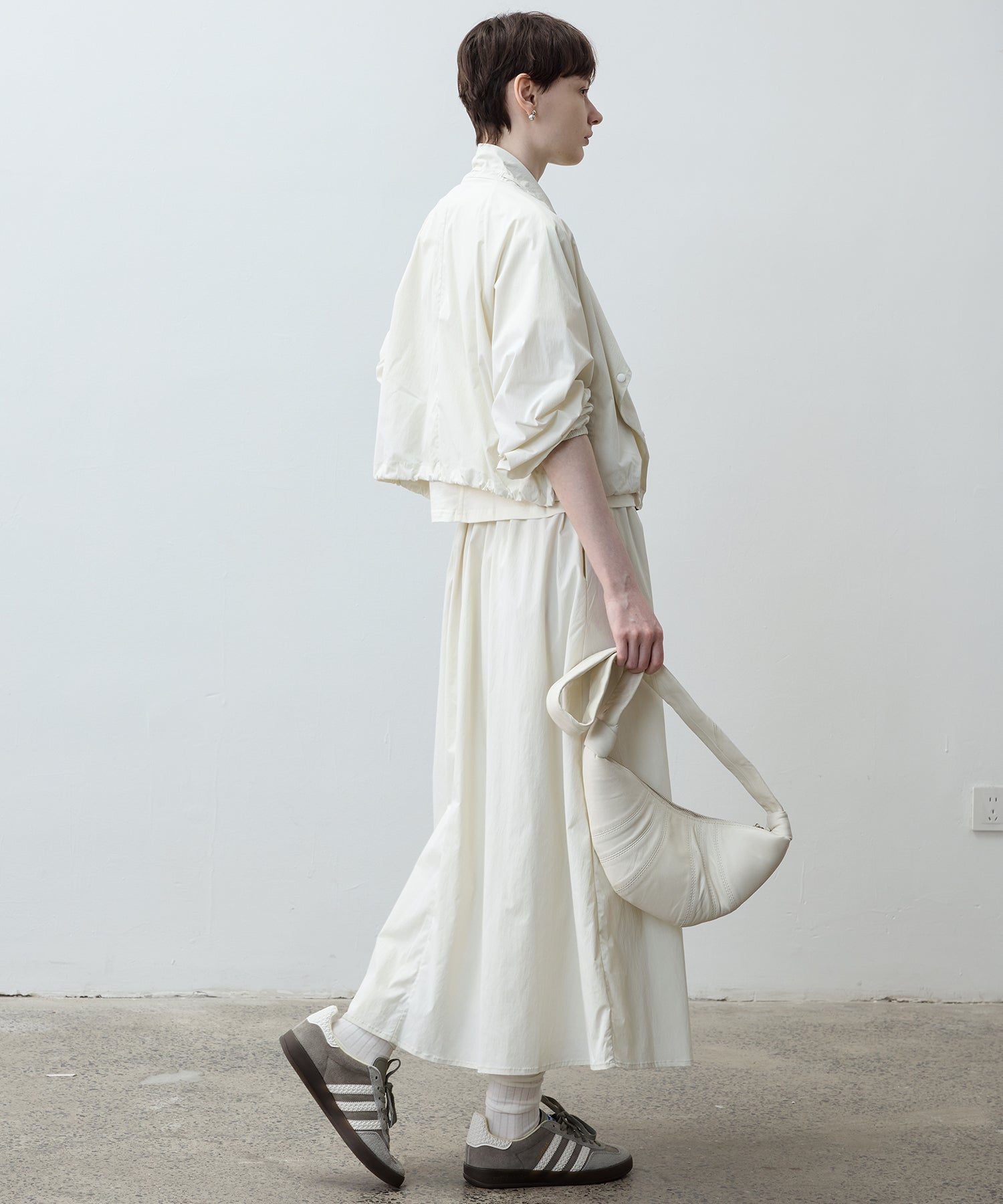 UPF50+ Drawstring Gathered Skirt