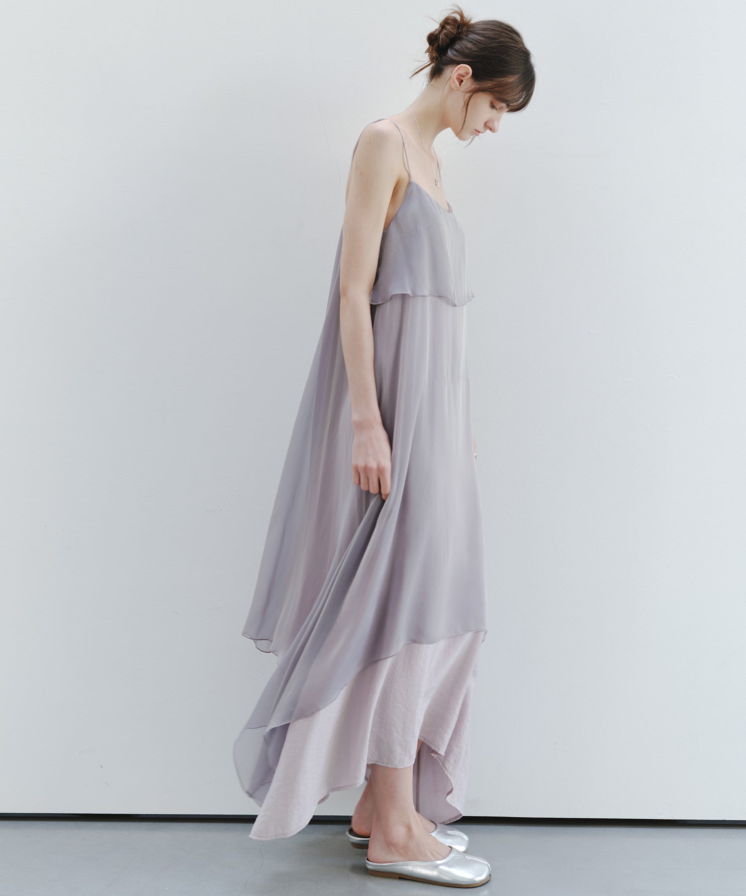 「7月上旬~中旬出荷」Layered Camisole Dress