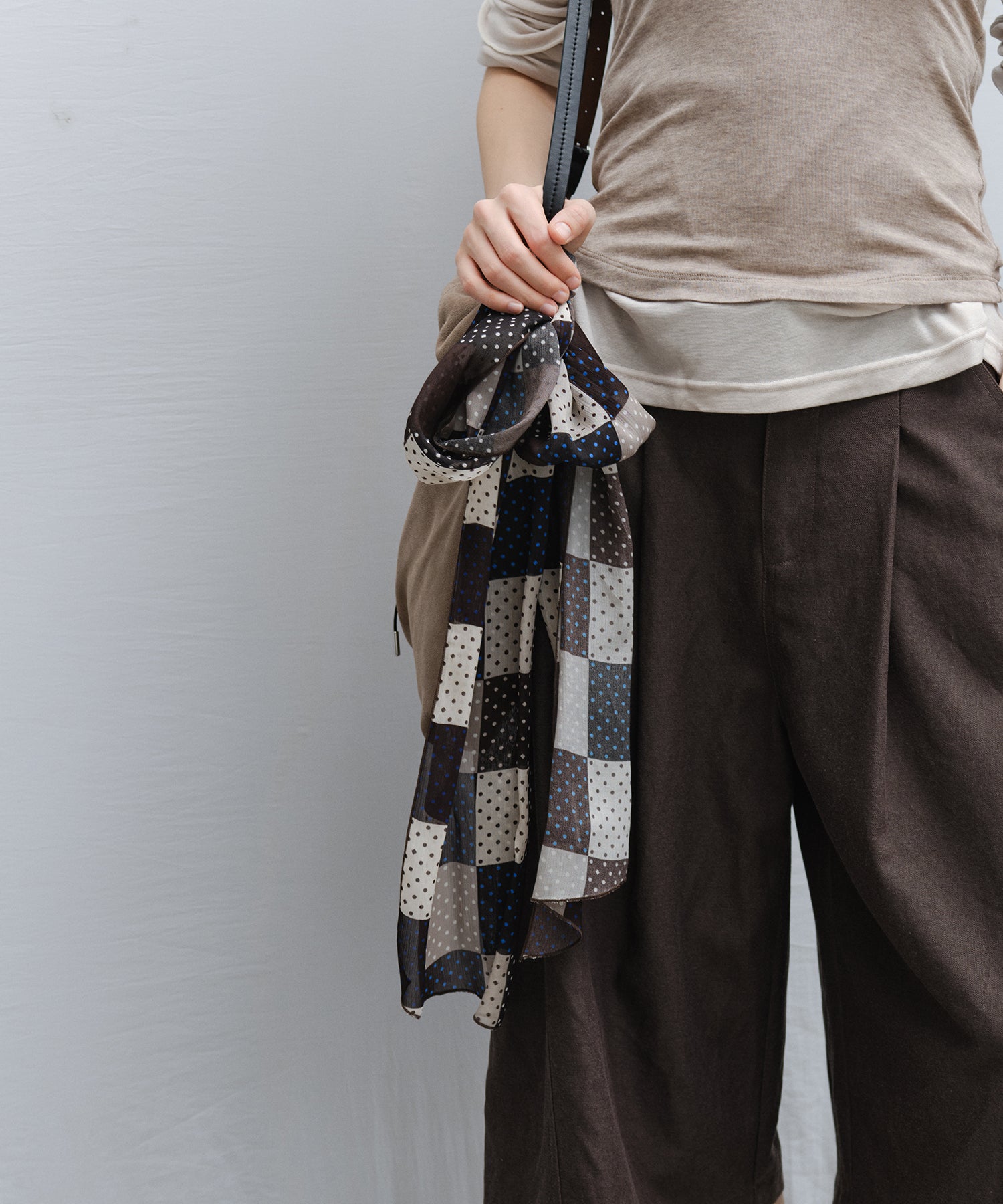 Printed Long Scarf