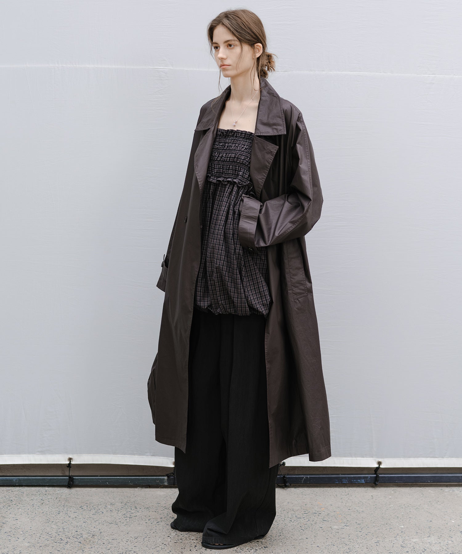 "Shipping late February to early March" Oversized Belted Long Trench Coat