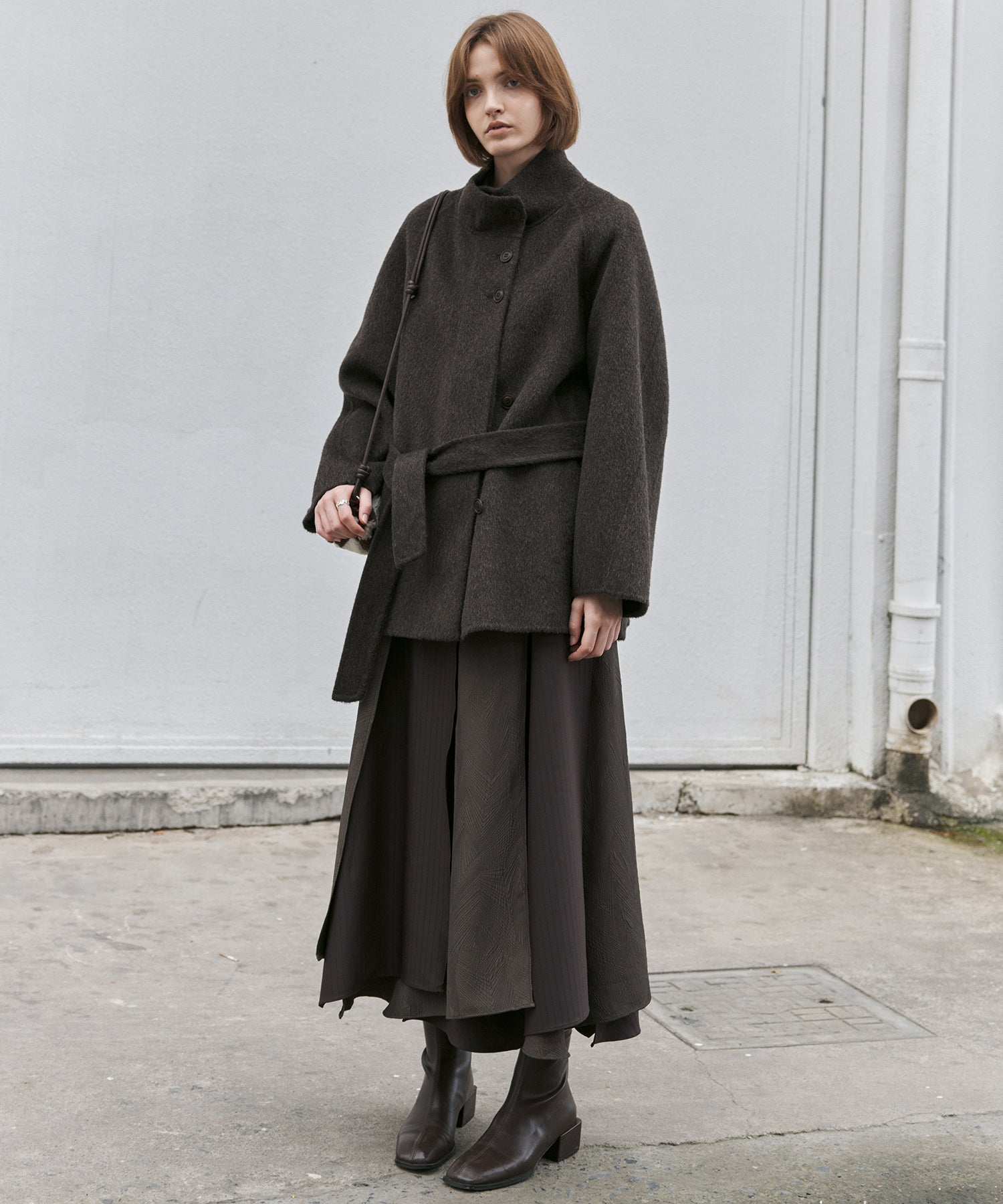 Deconstructed Multi-Panel A-Line Skirt