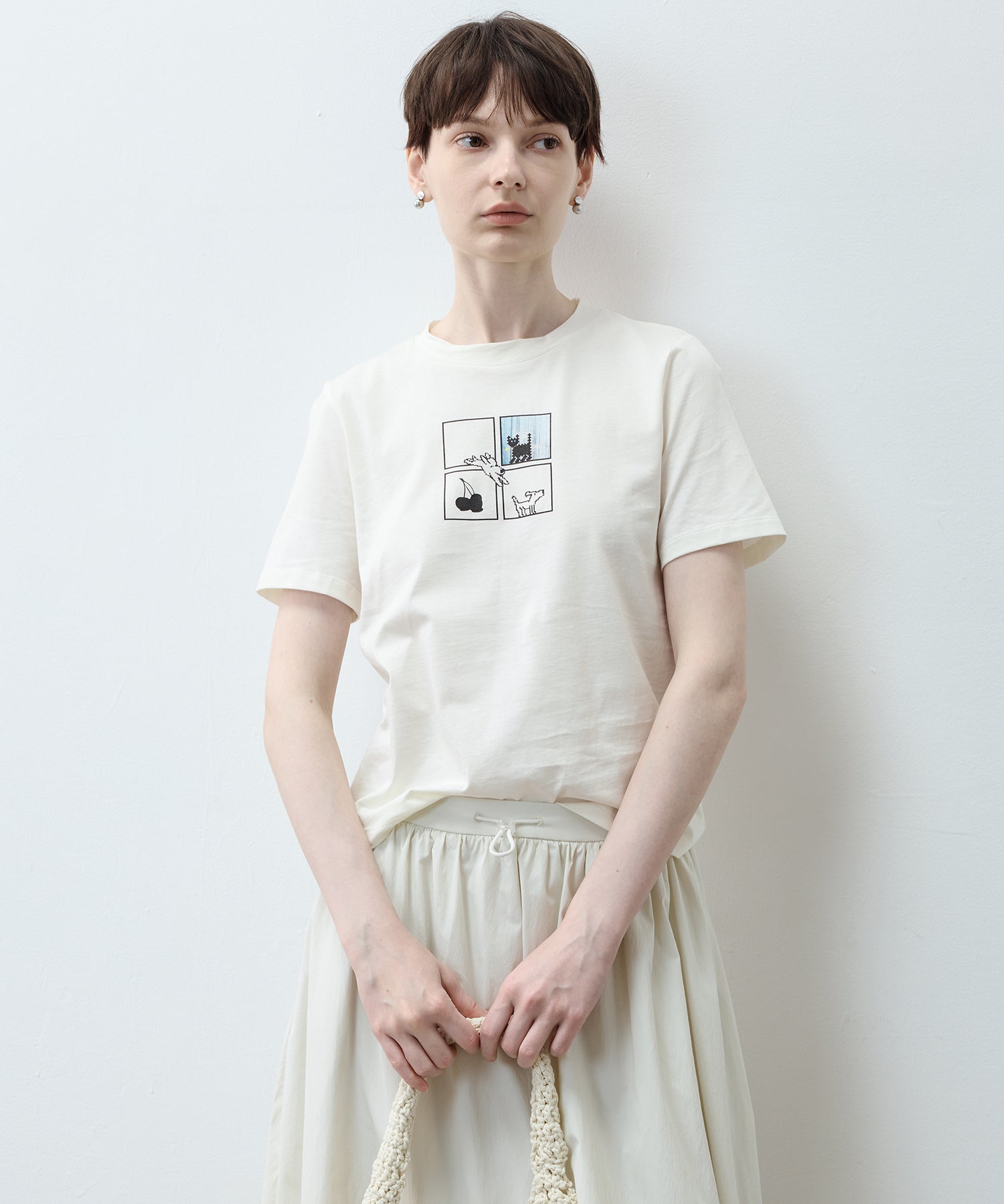Illustrated Compact T-shirt