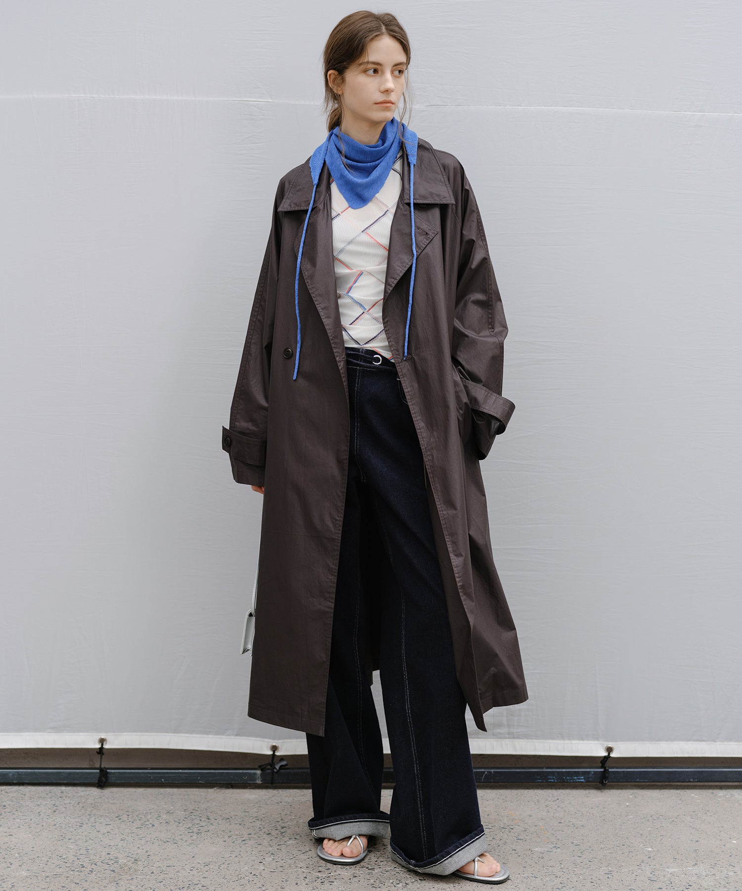 "Shipping late February to early March" Oversized Belted Long Trench Coat