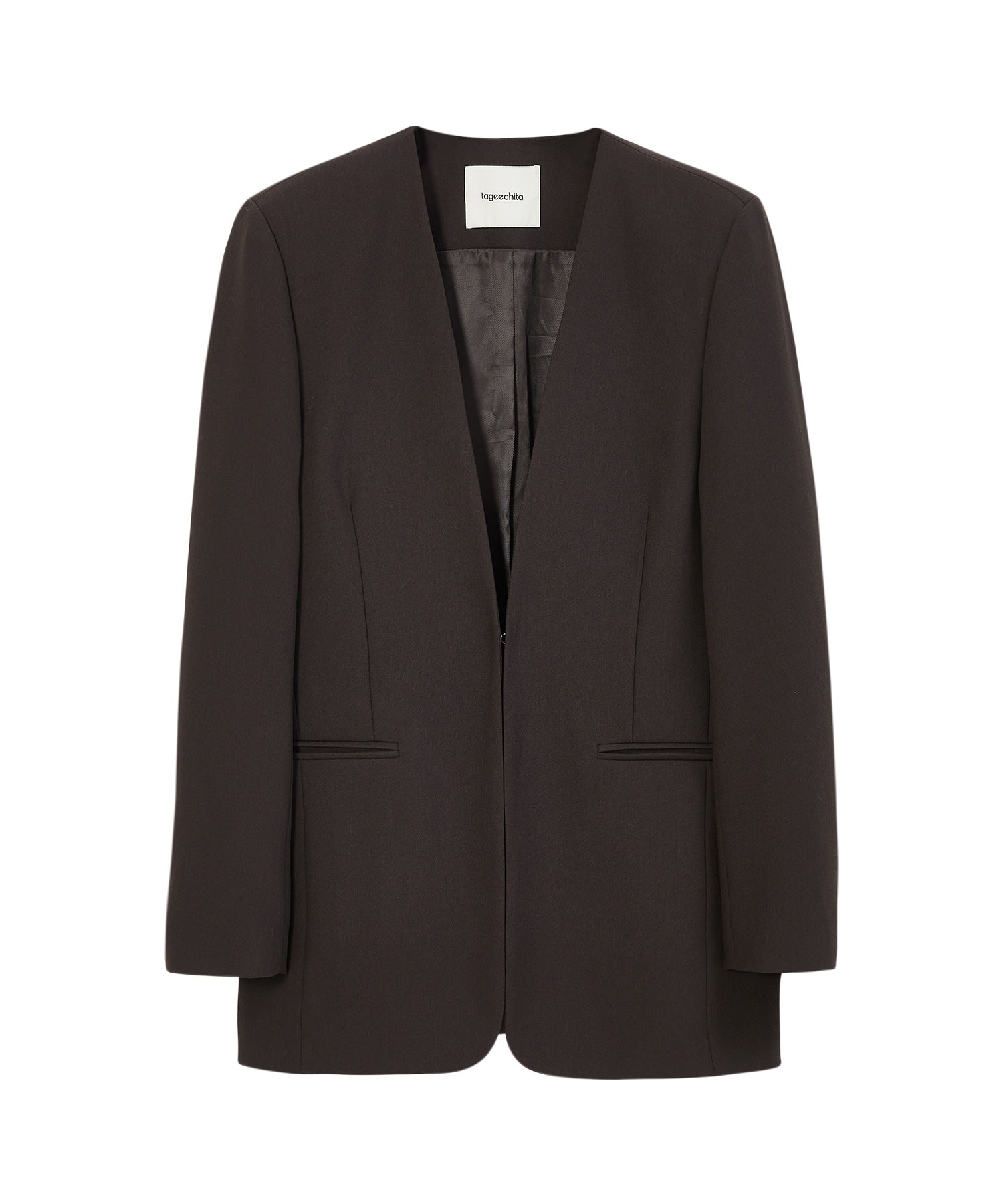 Essential Collarless Jacket