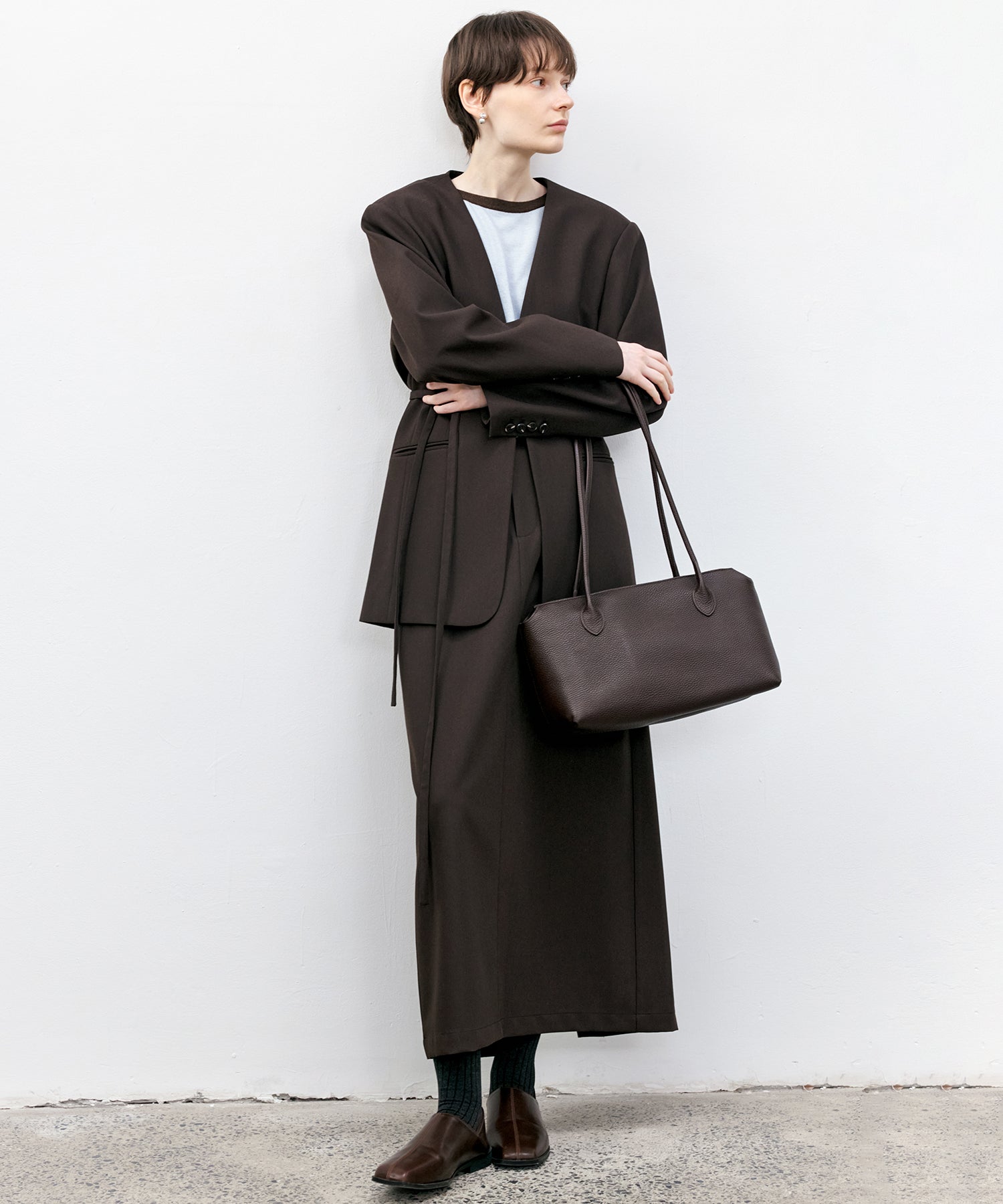 Basic Round-neck Knit Tops