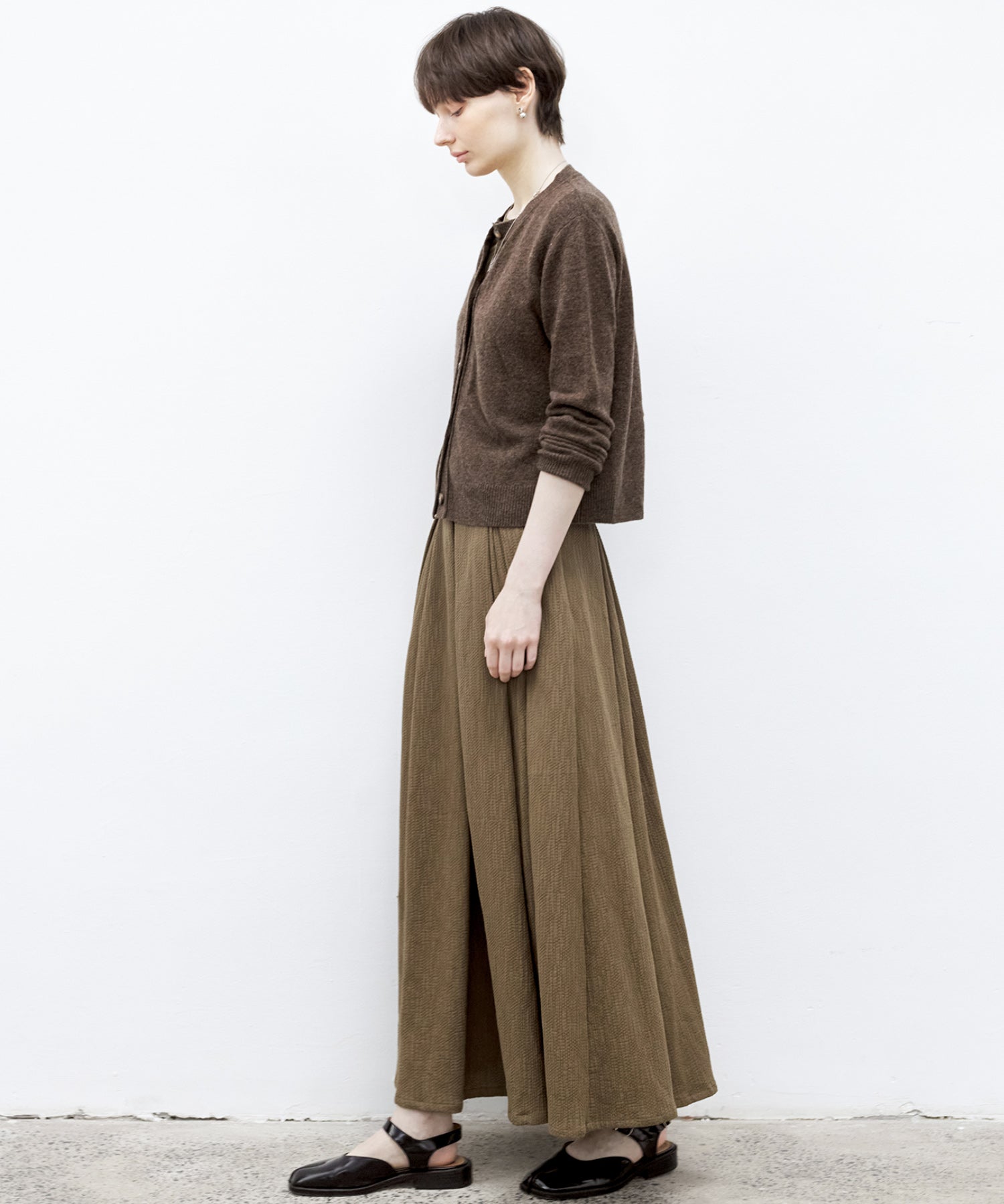 Soft Wool Basic Cardigan