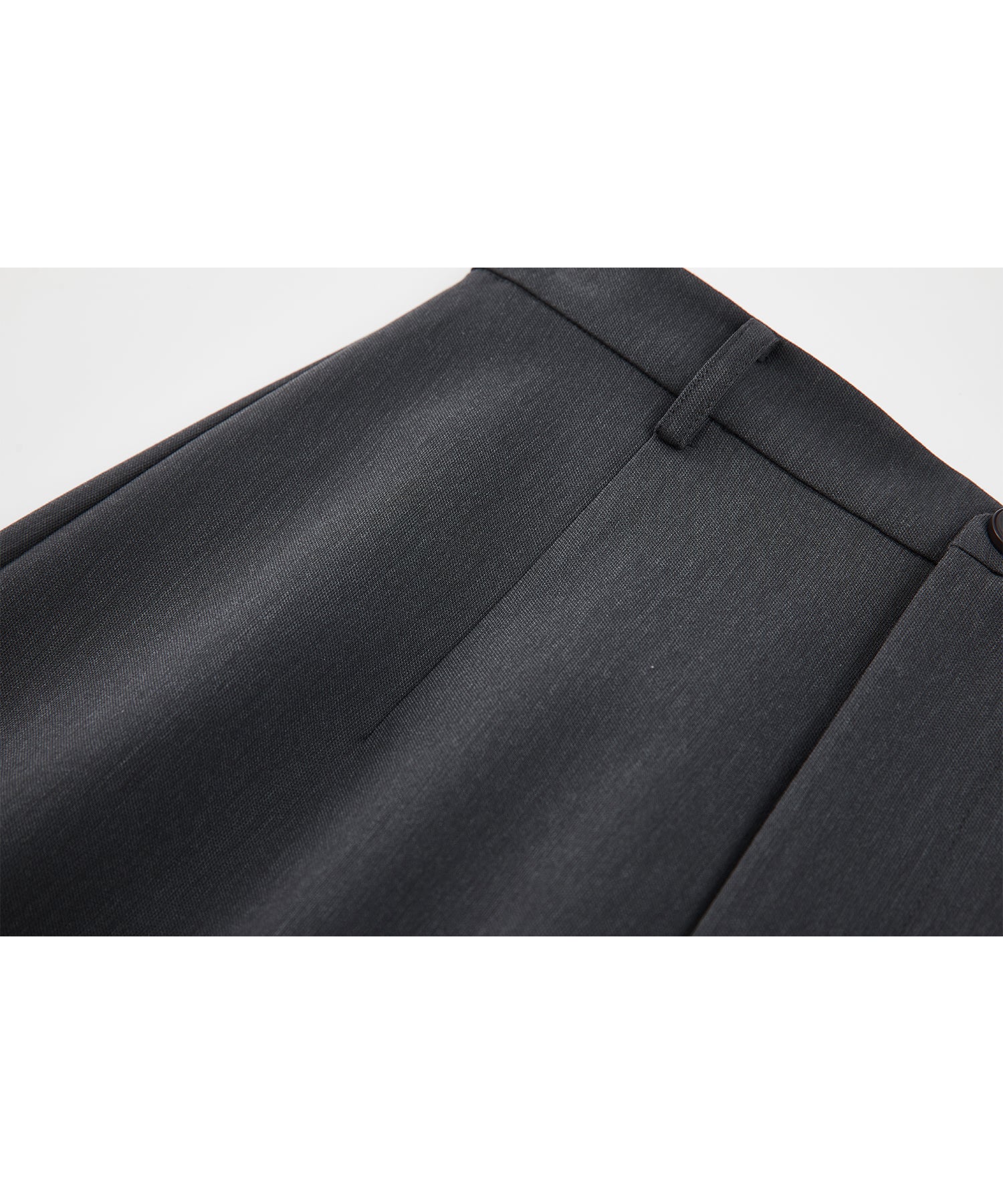 Back-slit maxi skirt