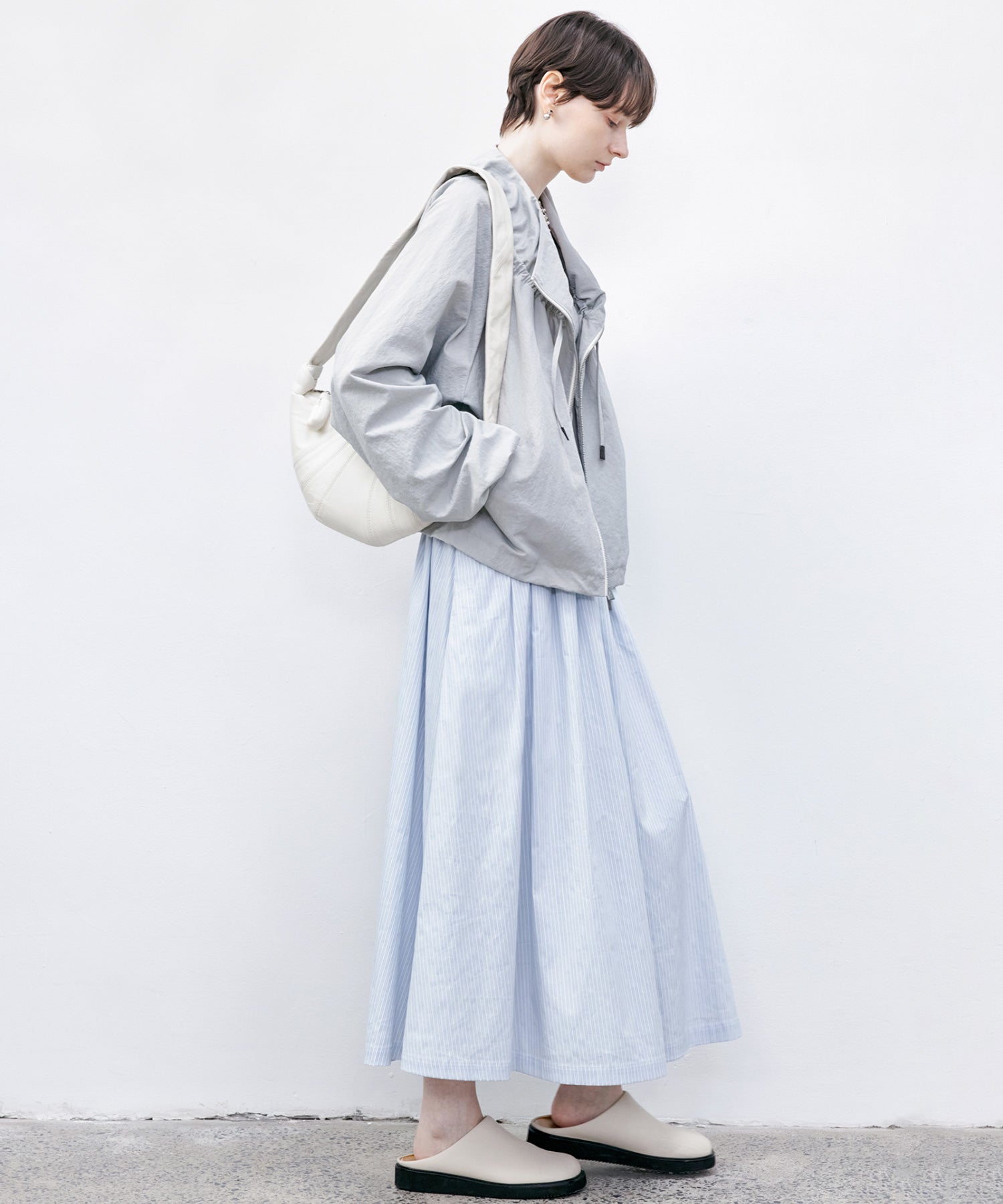 Balloon Collar String Jacket