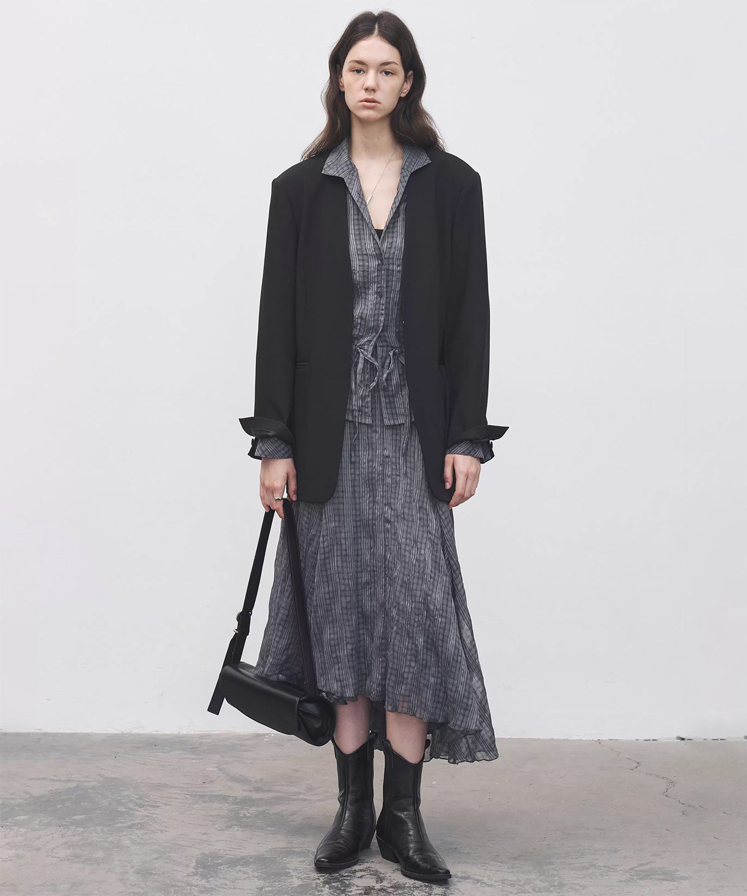Essential Collarless Jacket