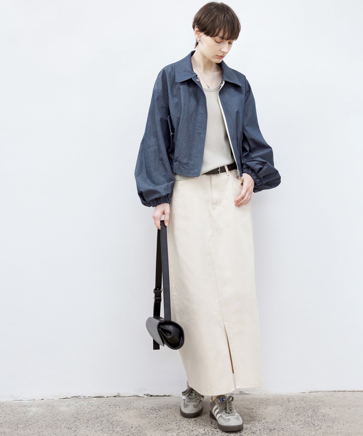 Volume Sleeve Short Jacket