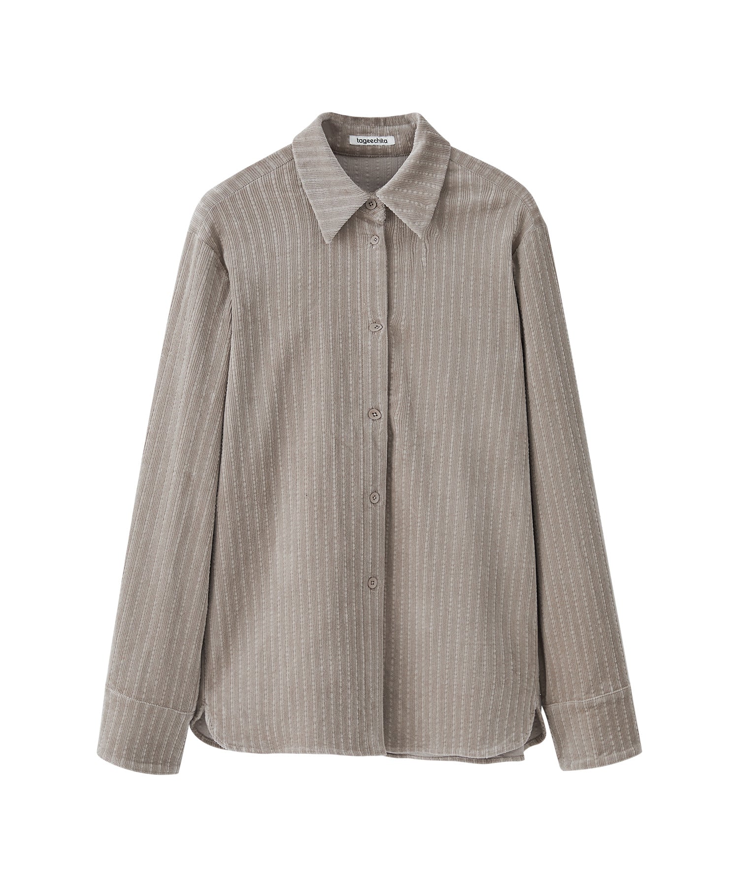 Multi-Stripe Corduroy Shirt