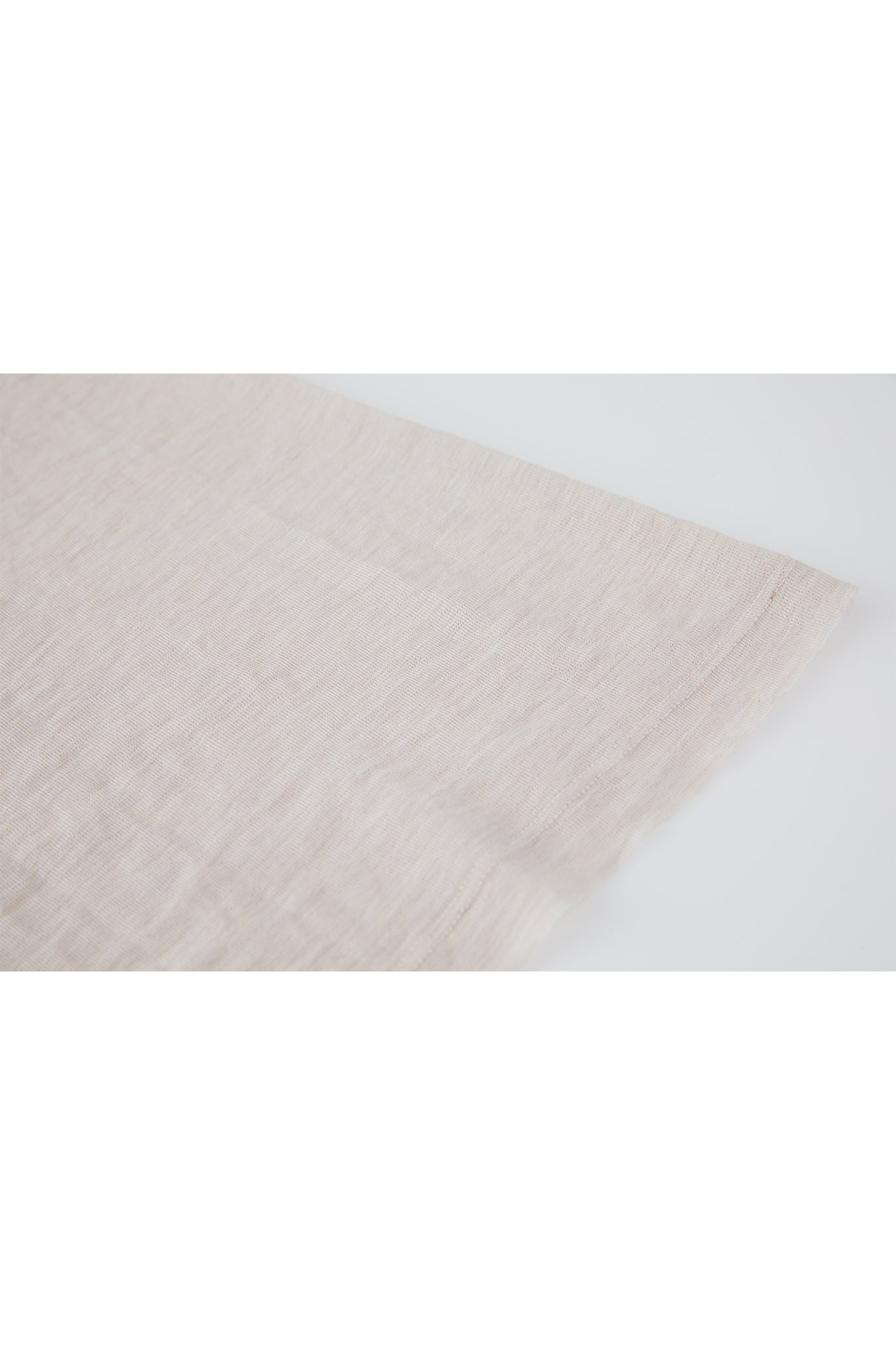 Draped Texture Wool Turtleneck Long Sleeve Top