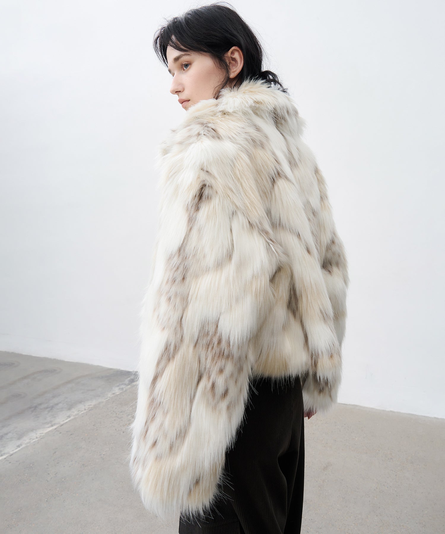 Faux Fur Short Jacket