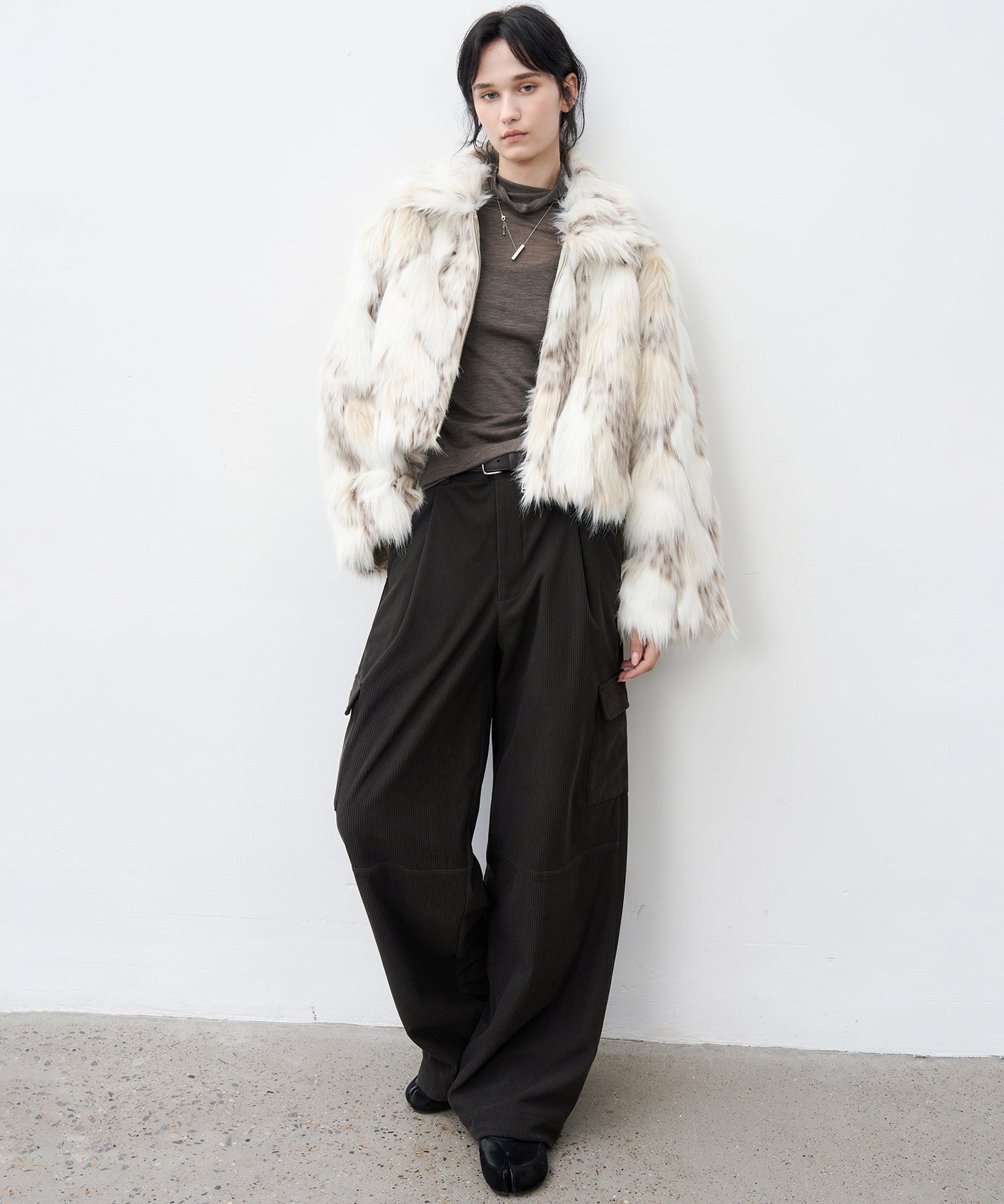 Faux Fur Short Jacket