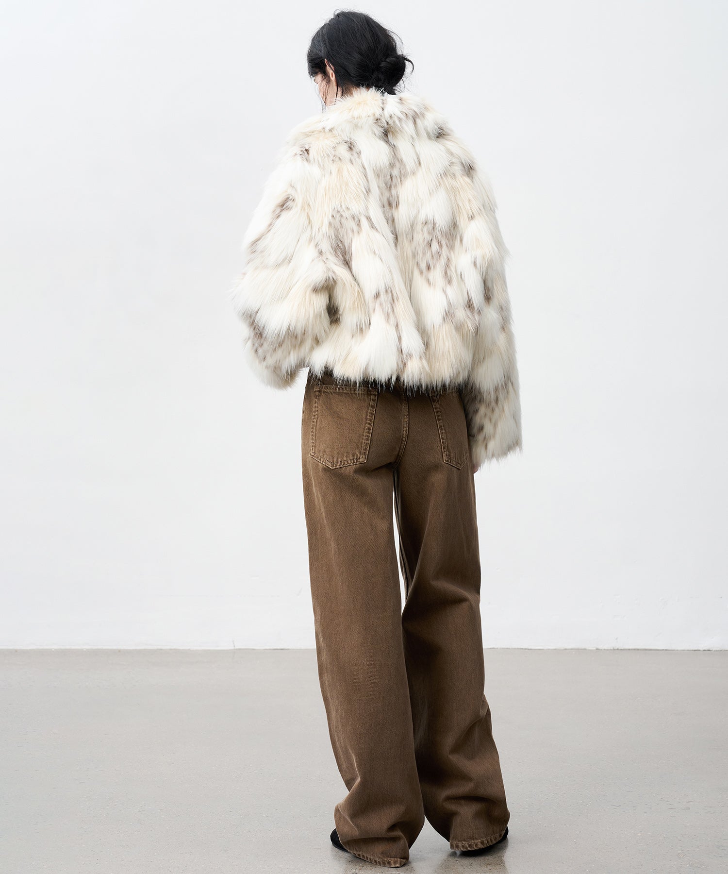 Faux Fur Short Jacket