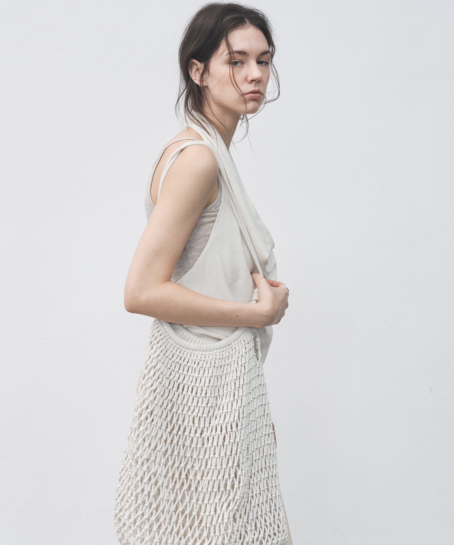 Drape Neck Halter Top