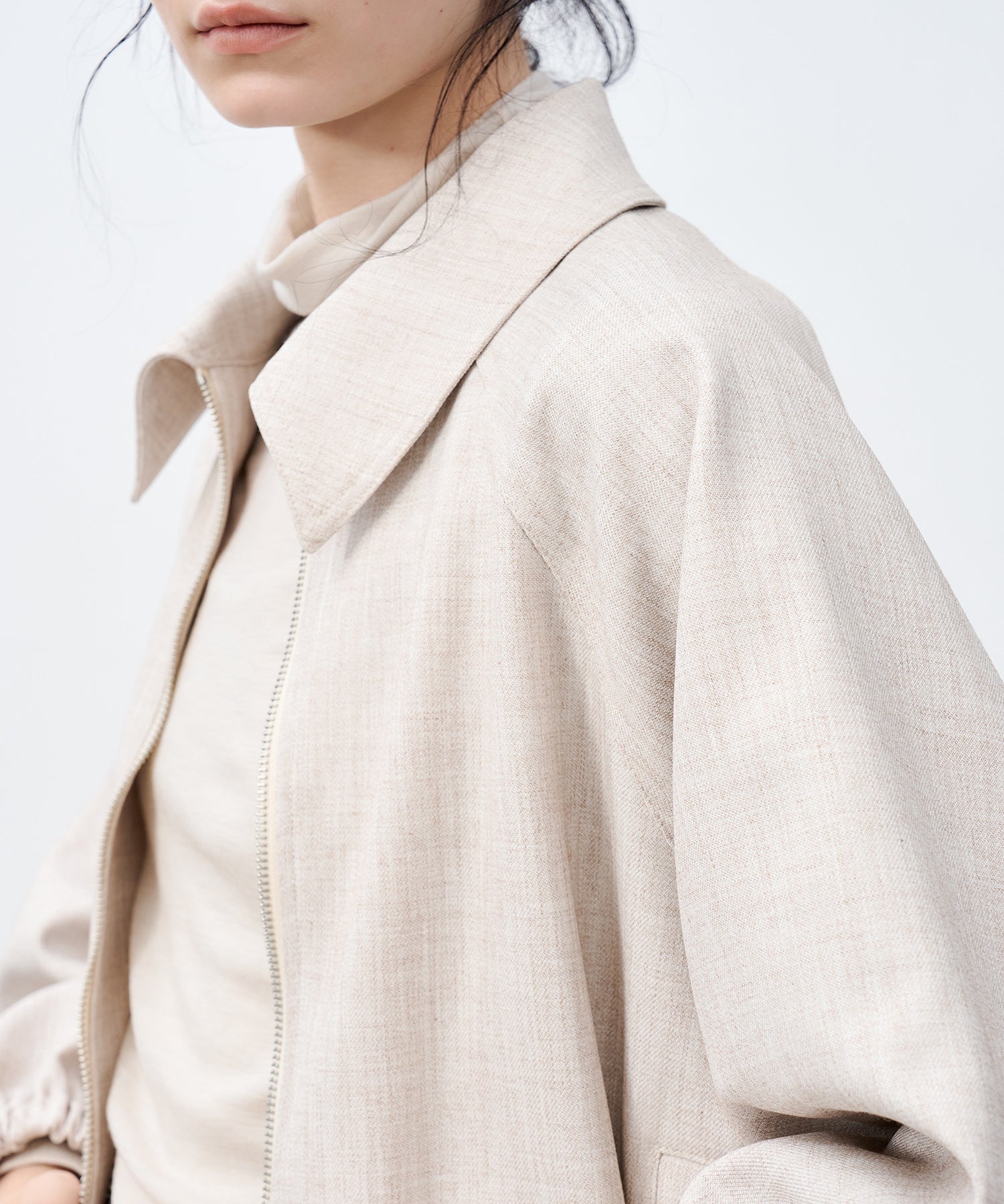 Drawstring-Waist Casual Jacket
