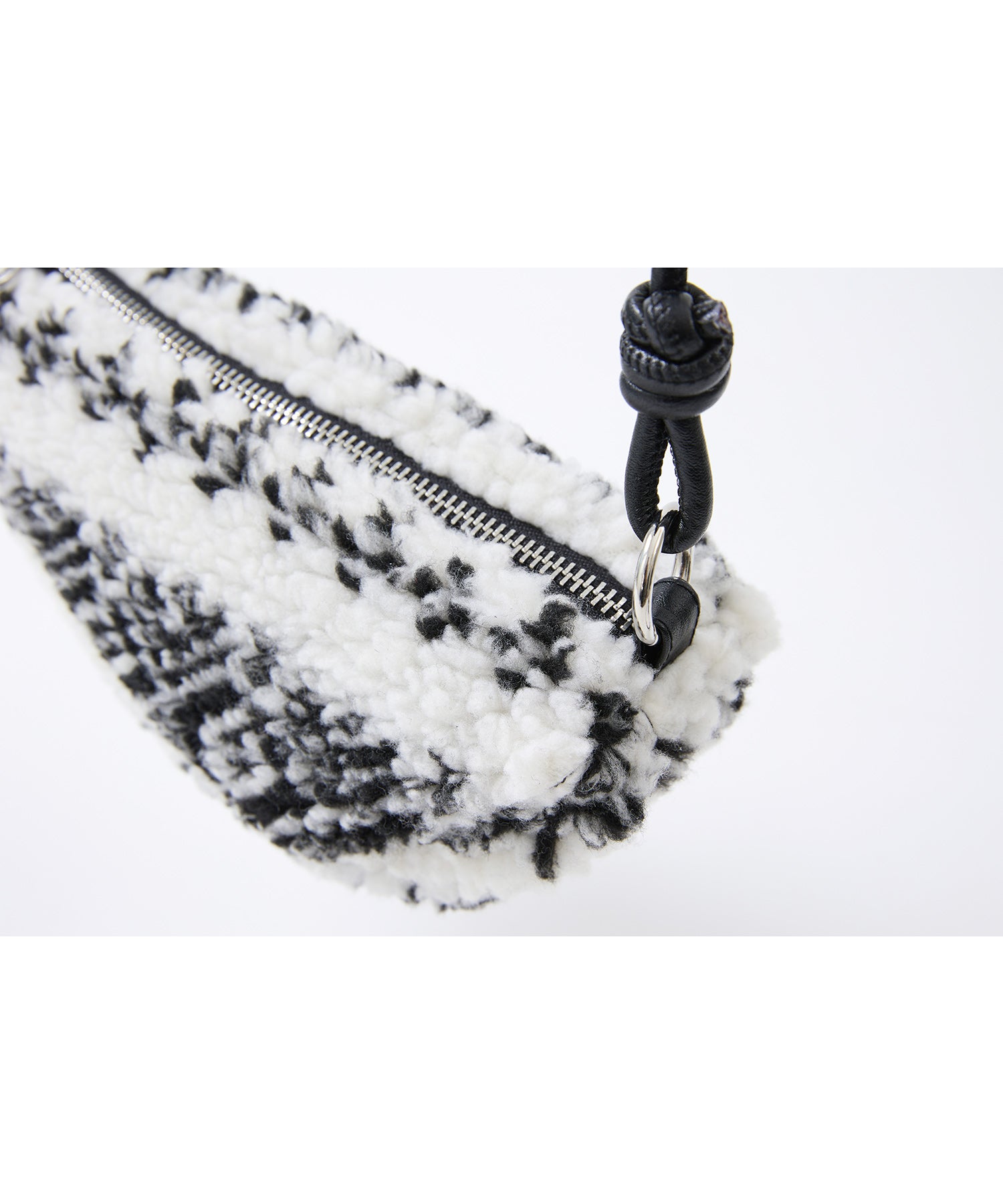 Colorblock Textured Shoulder Bag