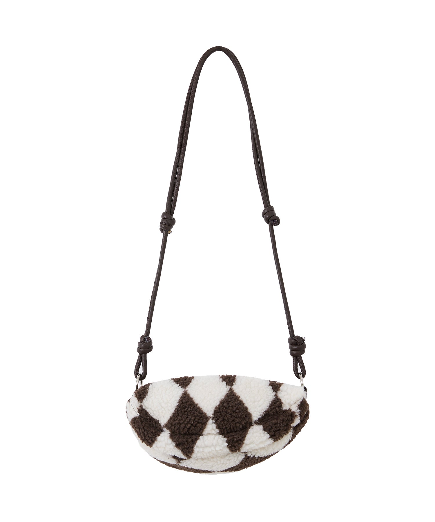 Colorblock Textured Shoulder Bag