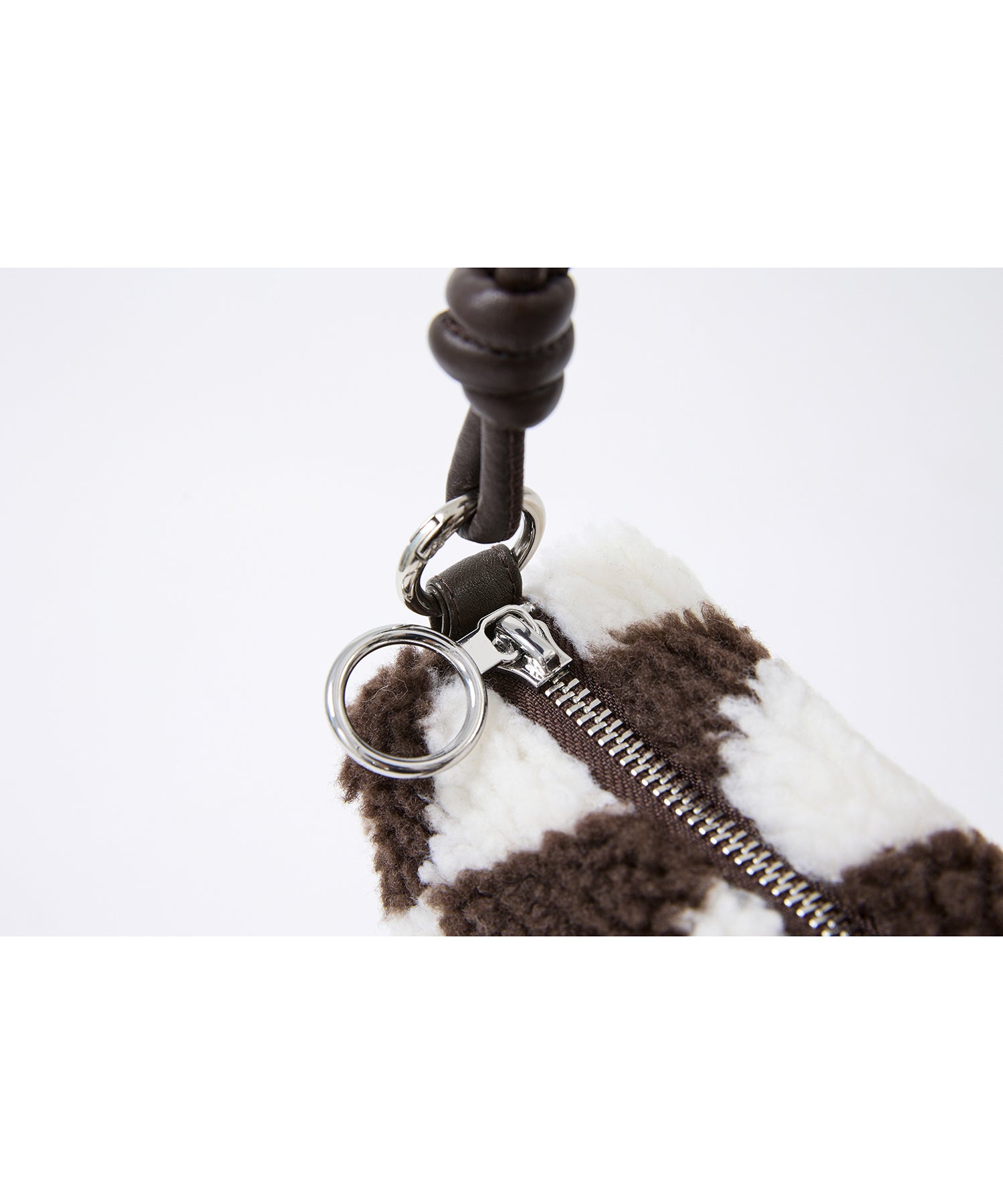 Colorblock Textured Shoulder Bag