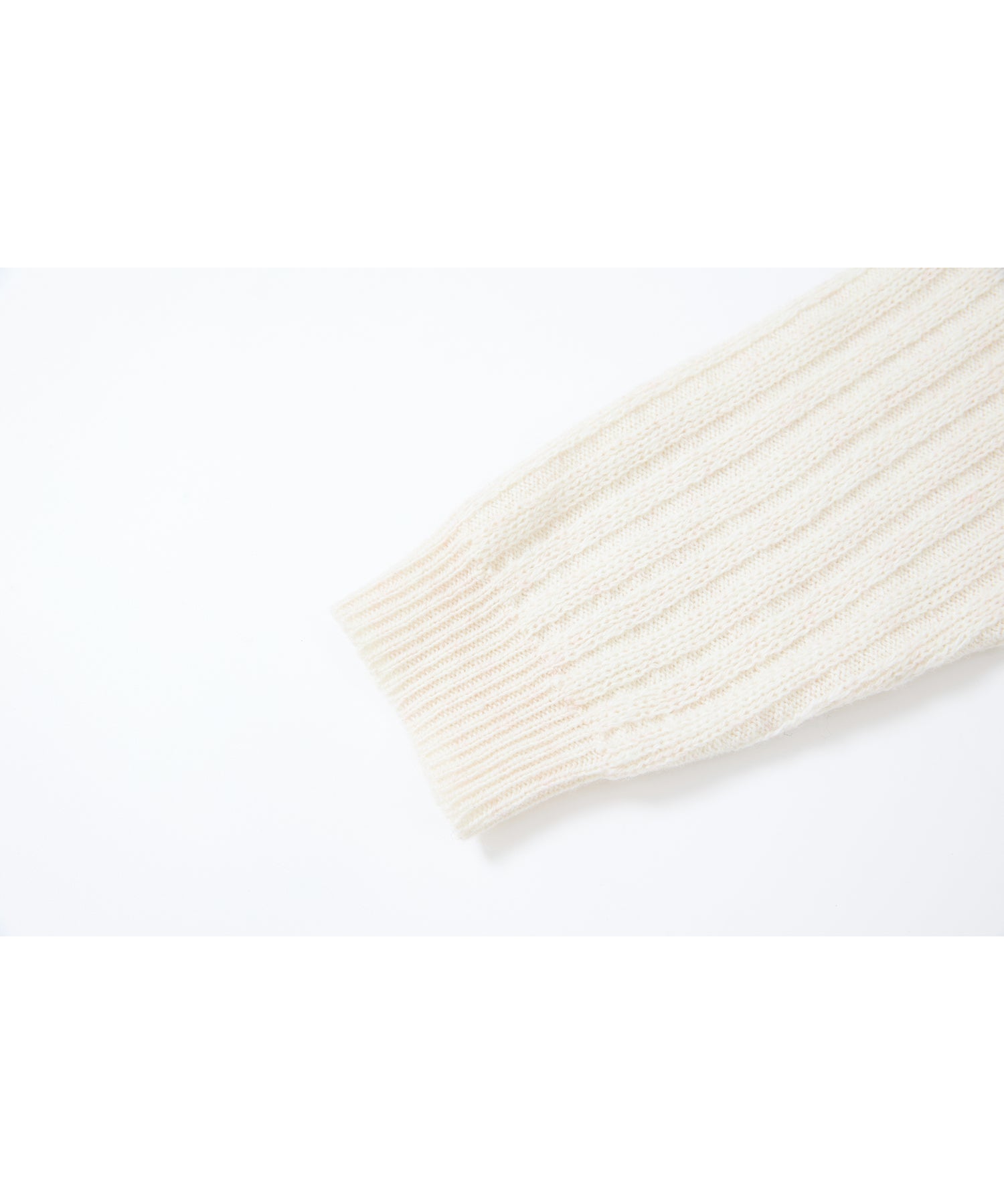 Asymmetric Textured Knit Sweater