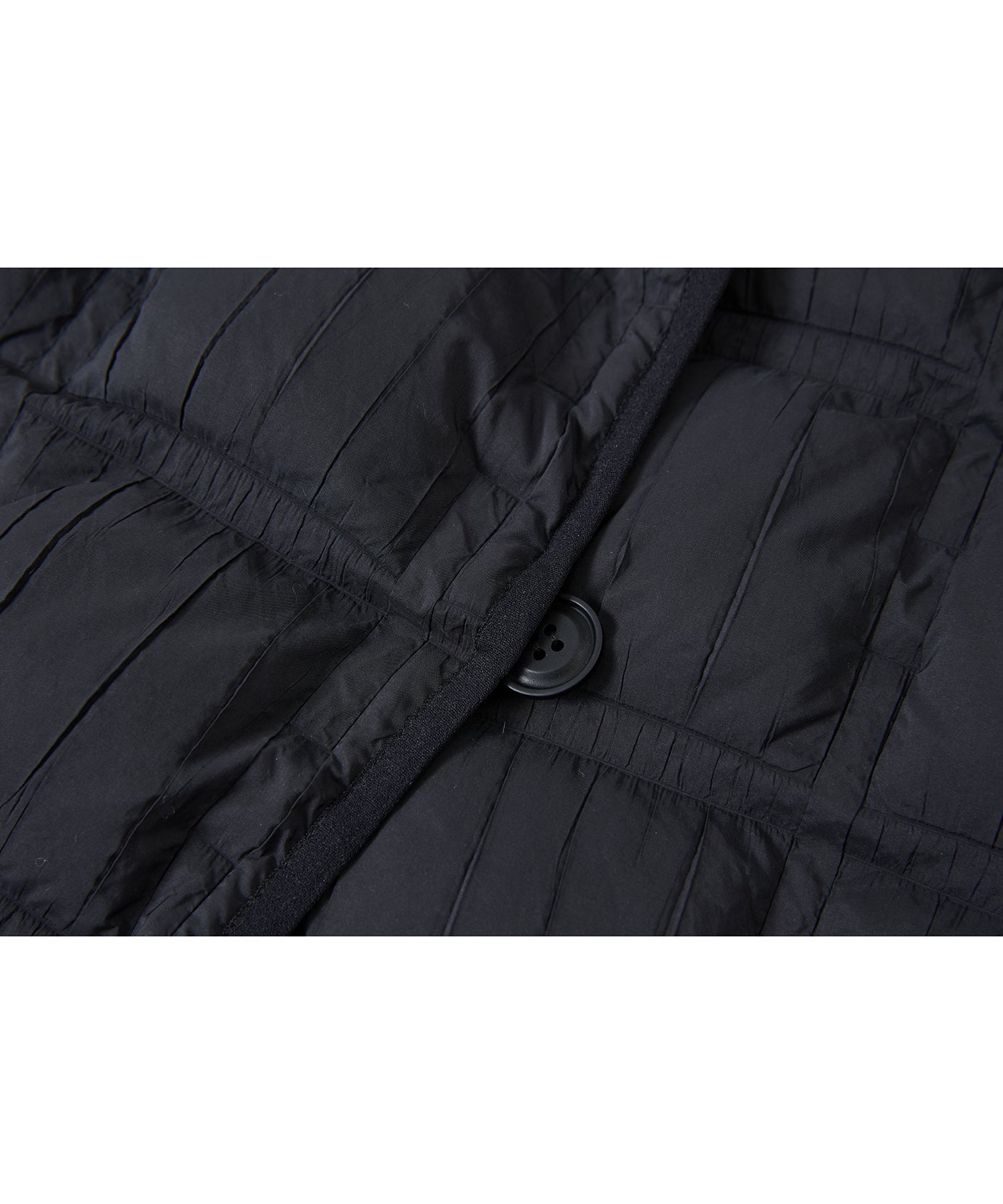Crinkled Stand Collar Down Jacket