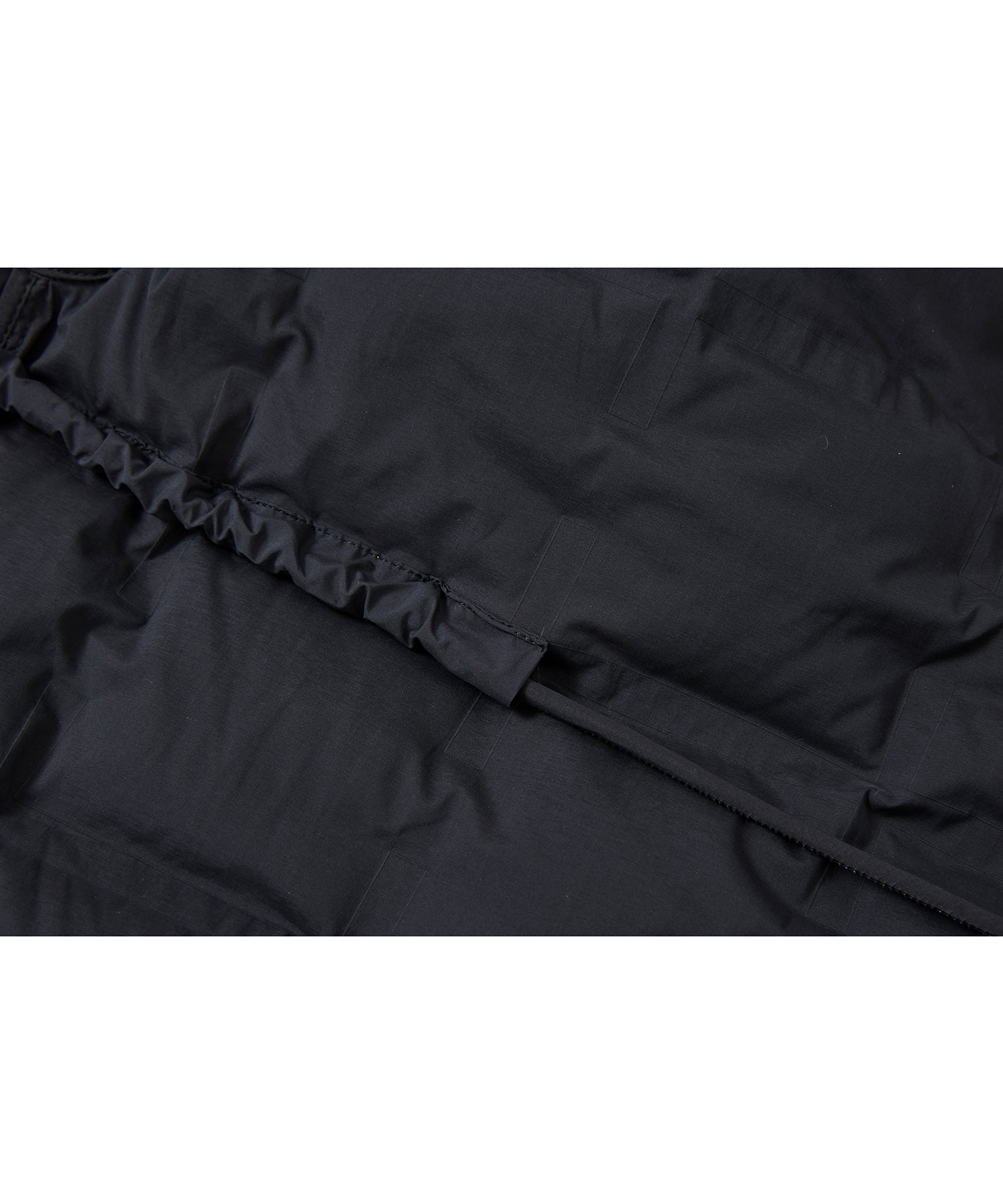 Crinkled Stand Collar Down Jacket