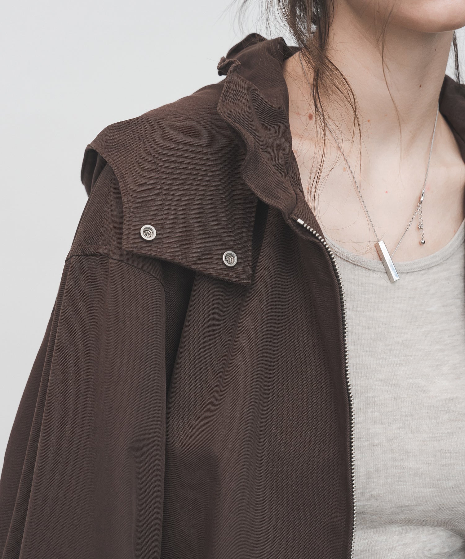 Frill-Collar Short Jacket