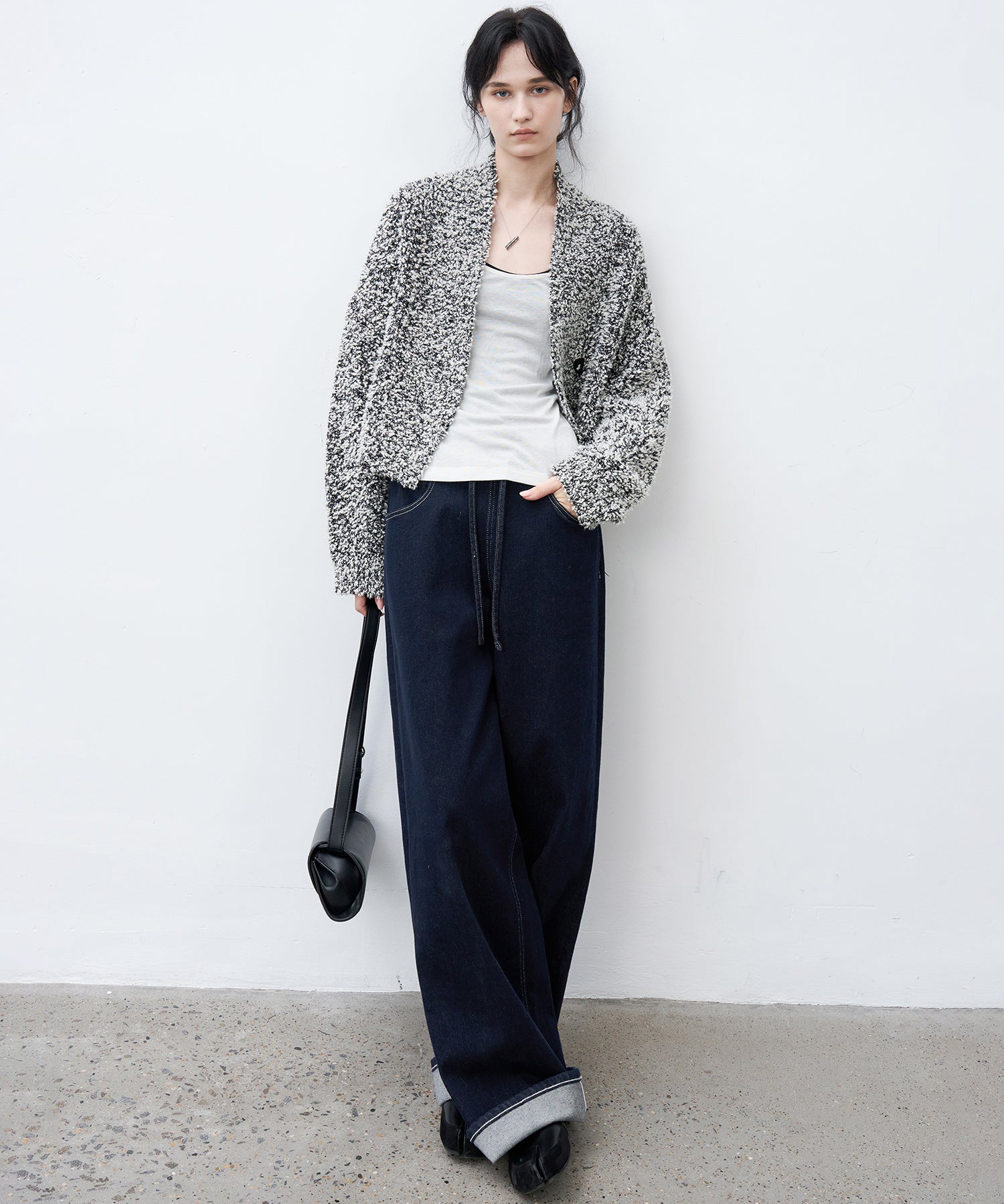 Fluffy Knit Relaxed Cardigan