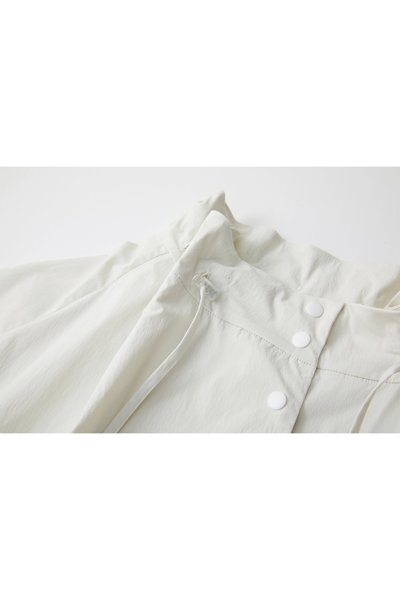 UV Protection Drawstring Light Blouson