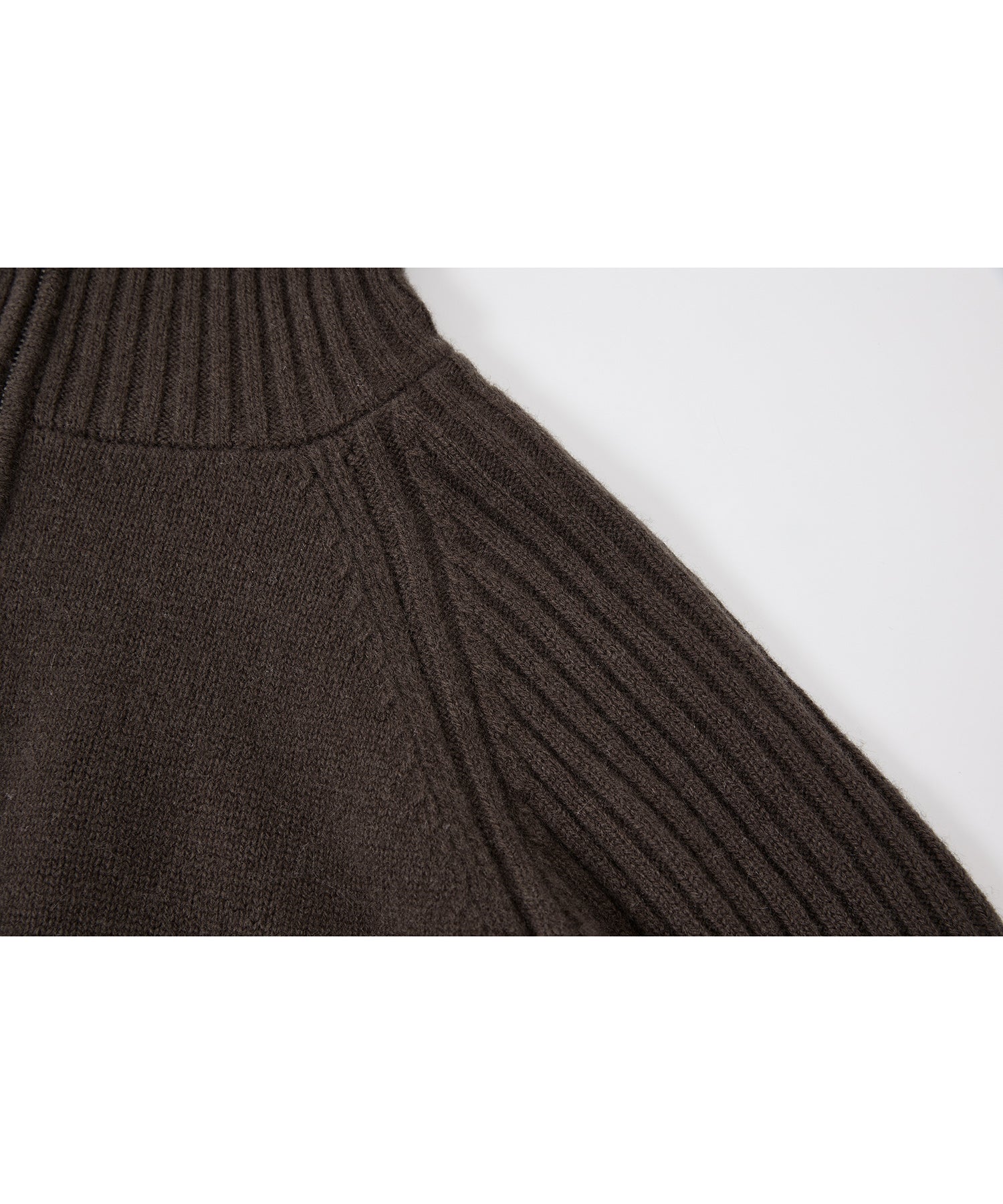 100% Wool Open Front Hooded Knit Cardigan