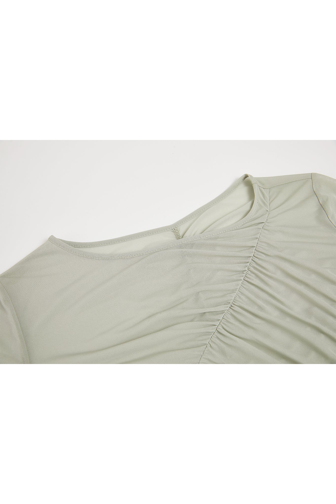 Gather Sheer Tops