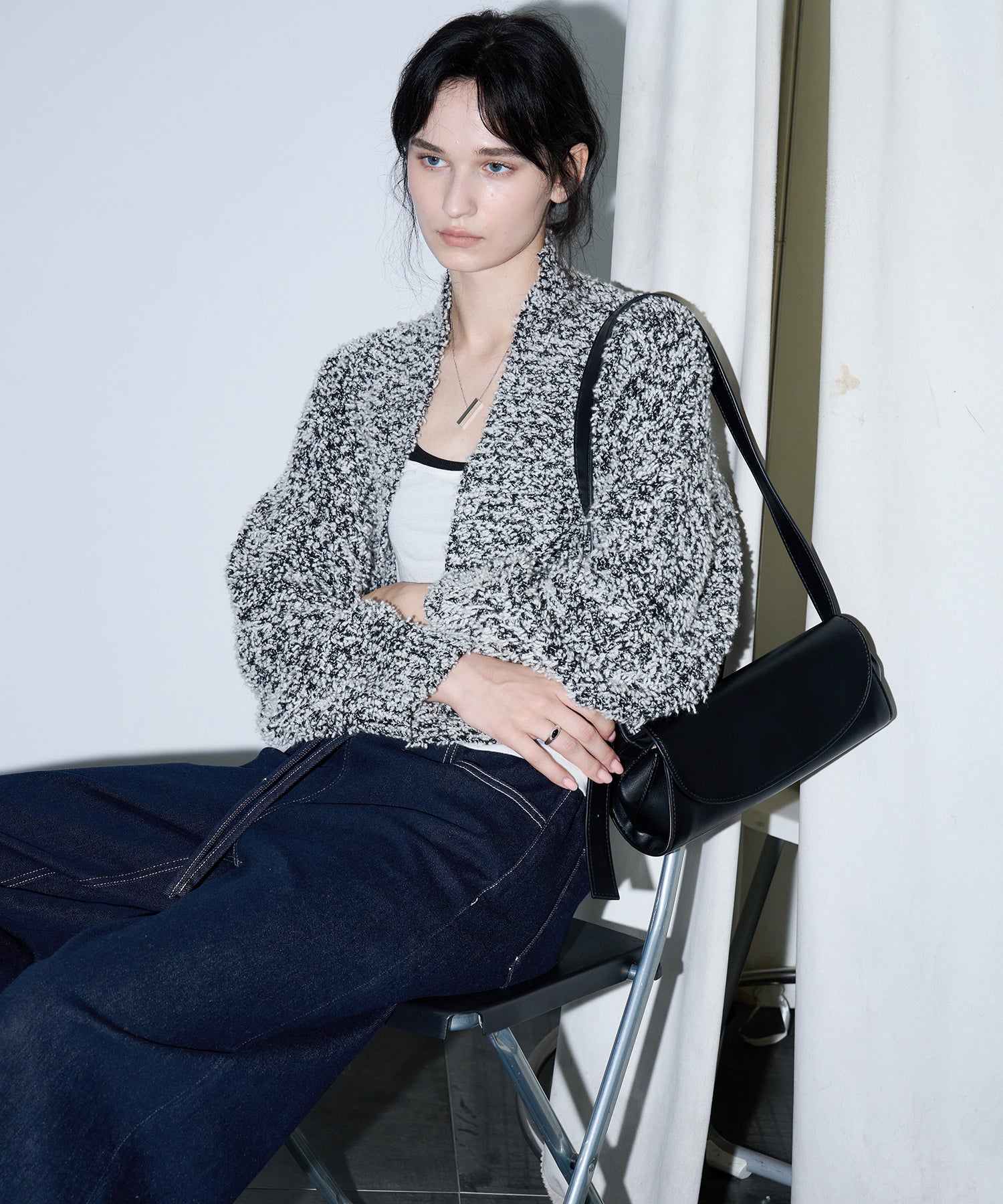 Fluffy Knit Relaxed Cardigan