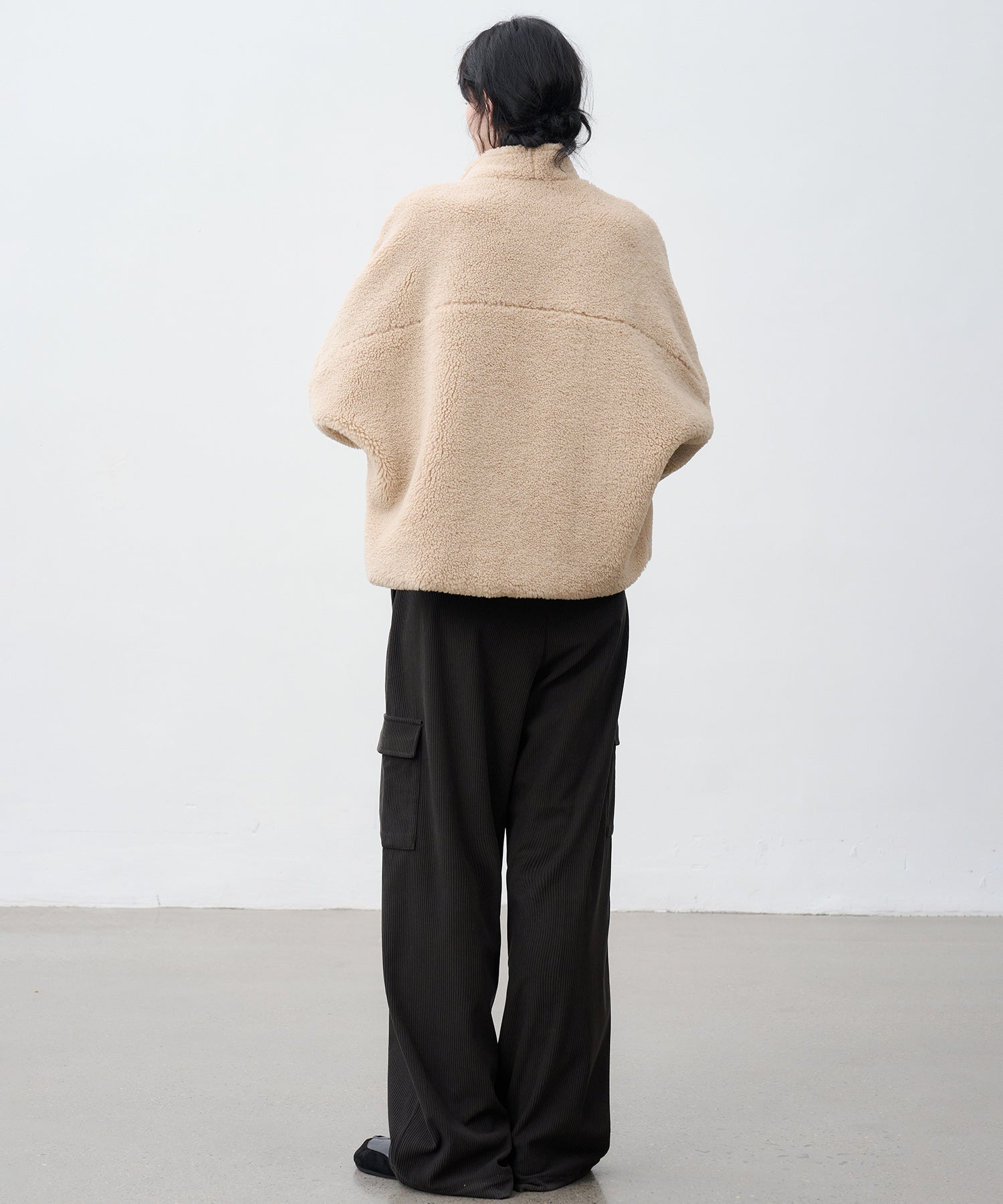 Corduroy Mid-Rise Straight Utility Pants