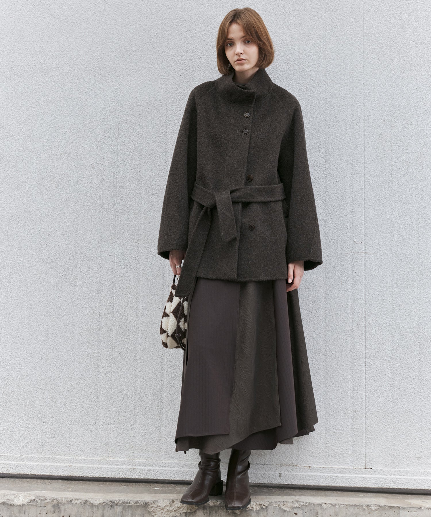 Deconstructed Multi-Panel A-Line Skirt