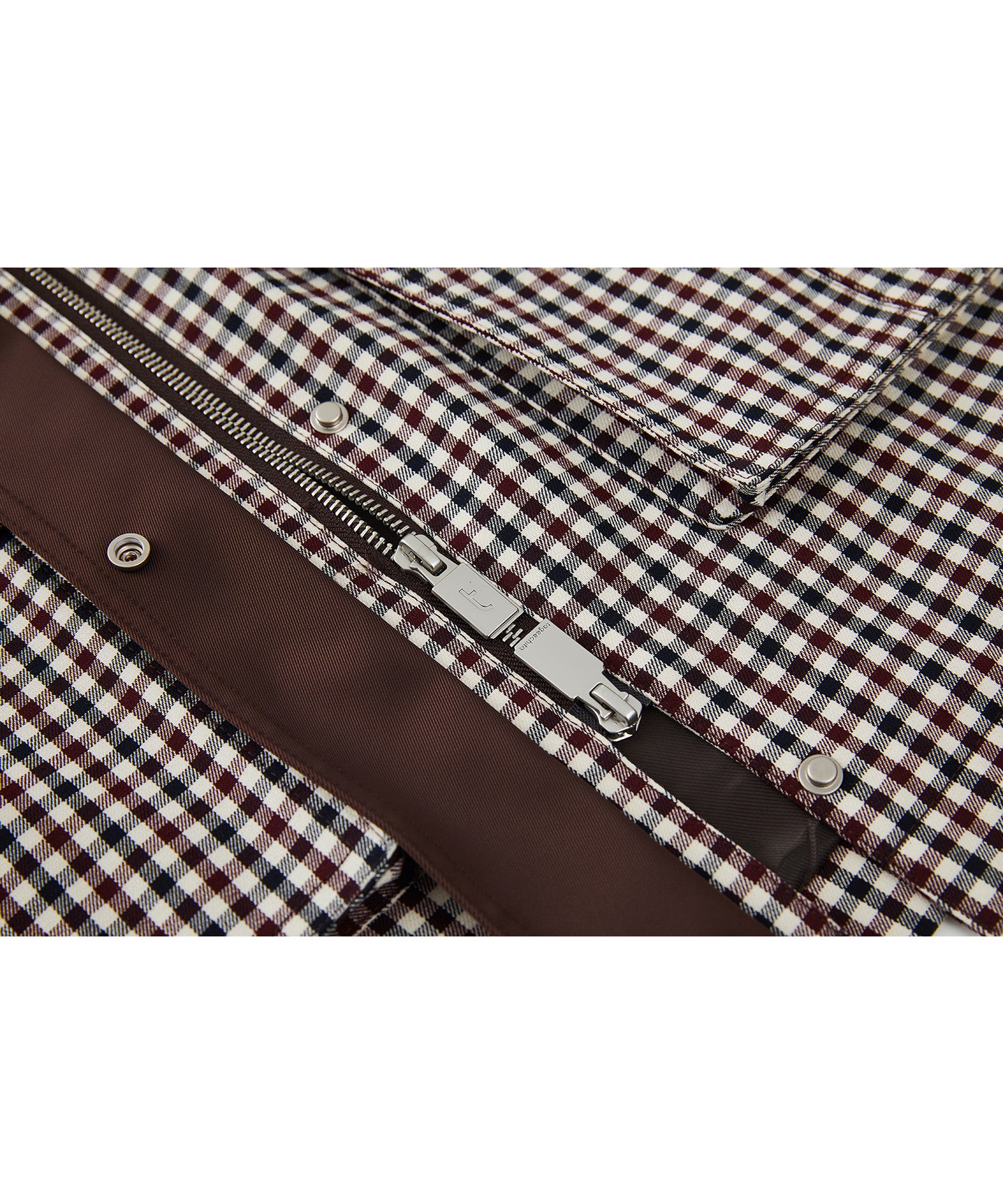 Check Pattern Hunting Jacket