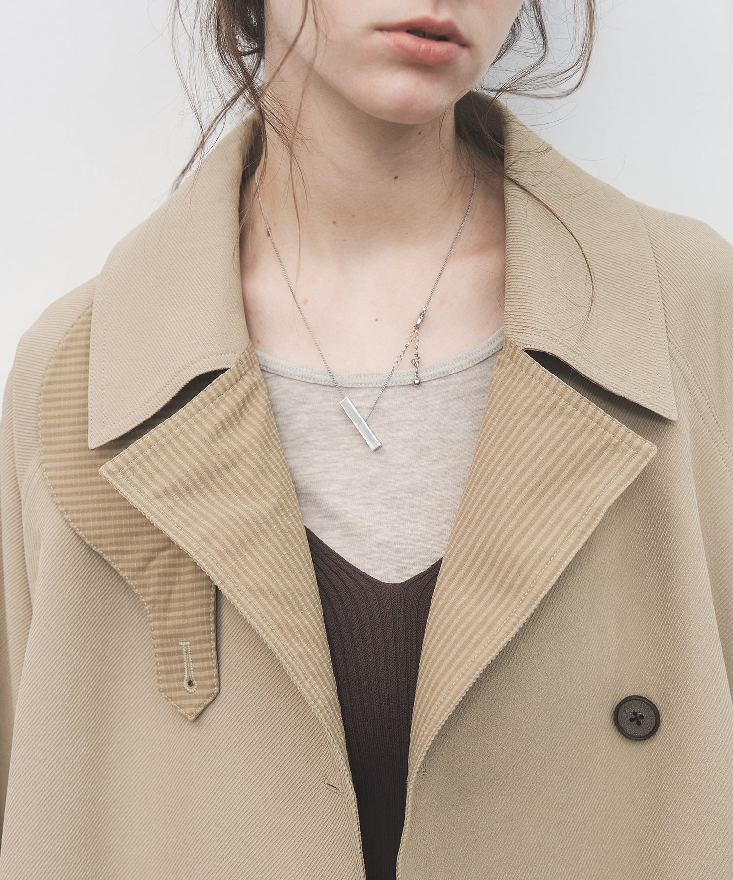 Structured Raglan Trench Coat – Oversized Fit