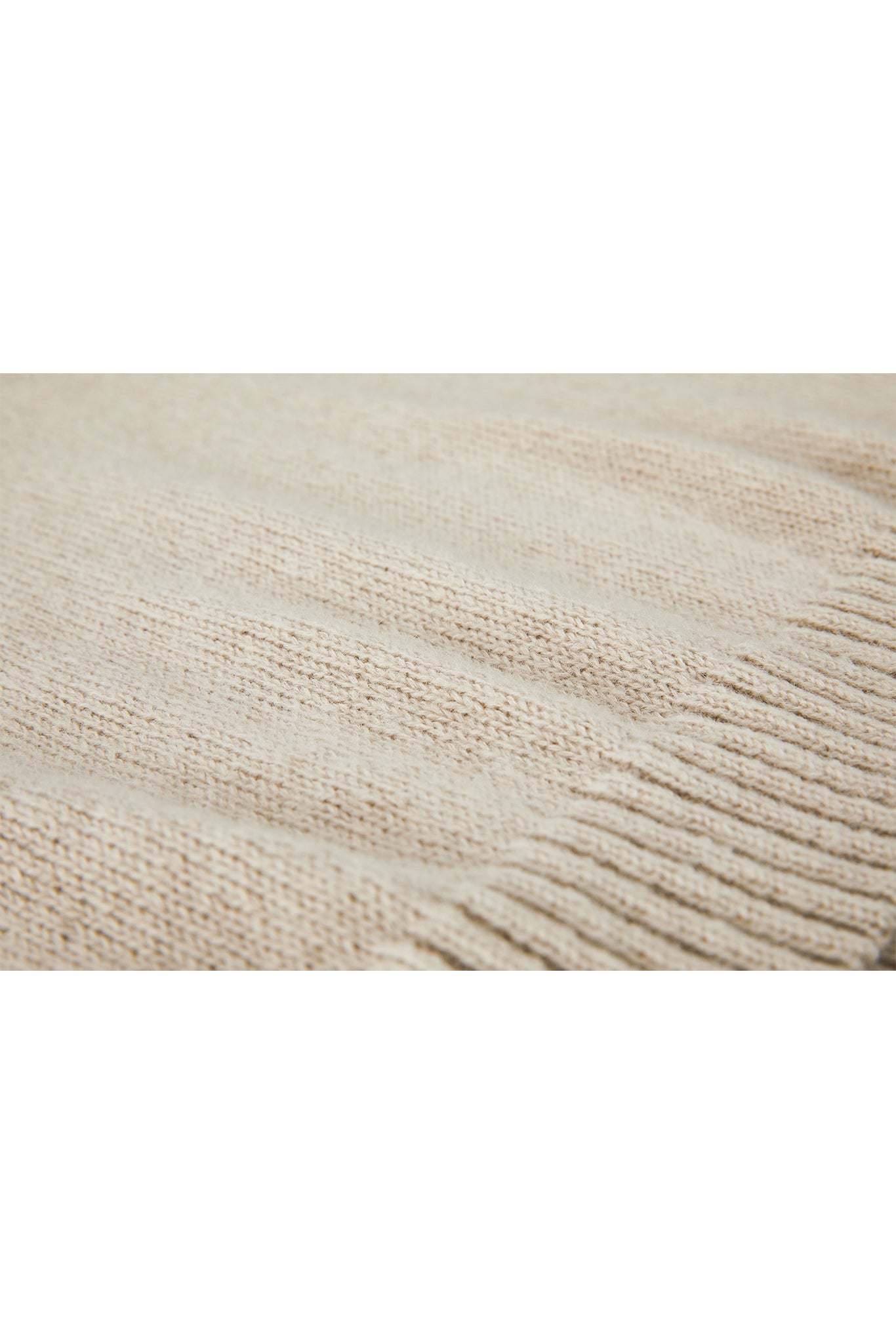 Basic Bi-Color Knit Sweater