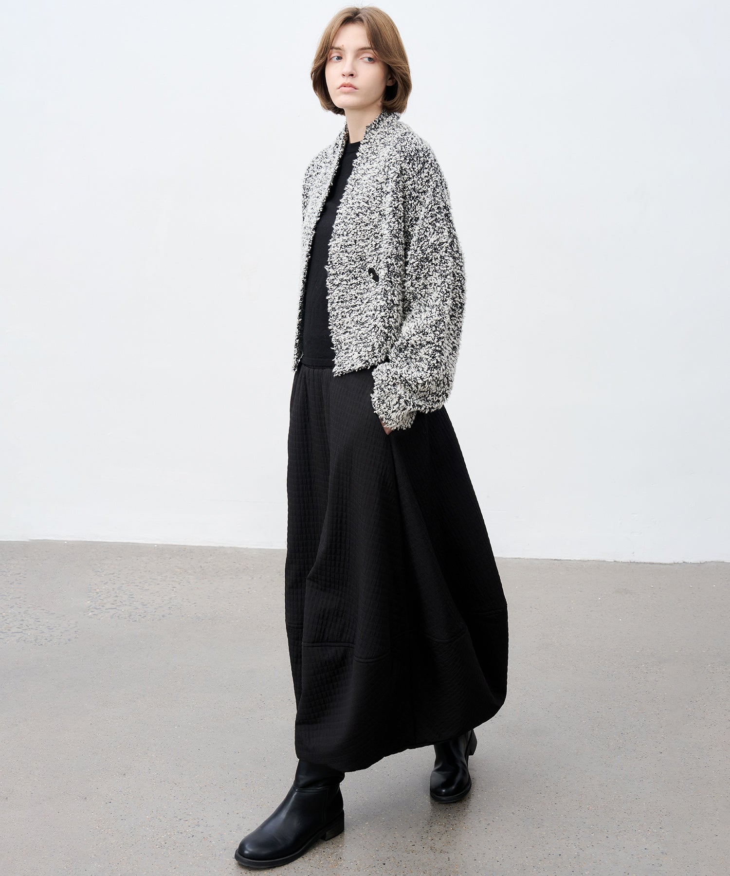 Fluffy Knit Relaxed Cardigan