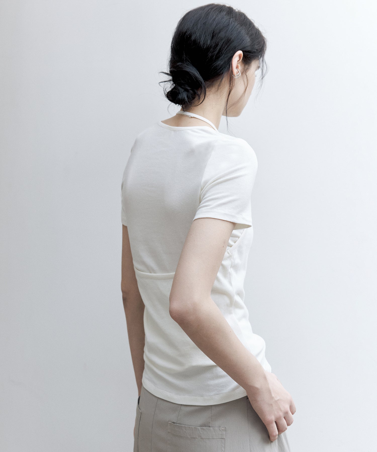 Layered Halter Neck T-Shirt Set