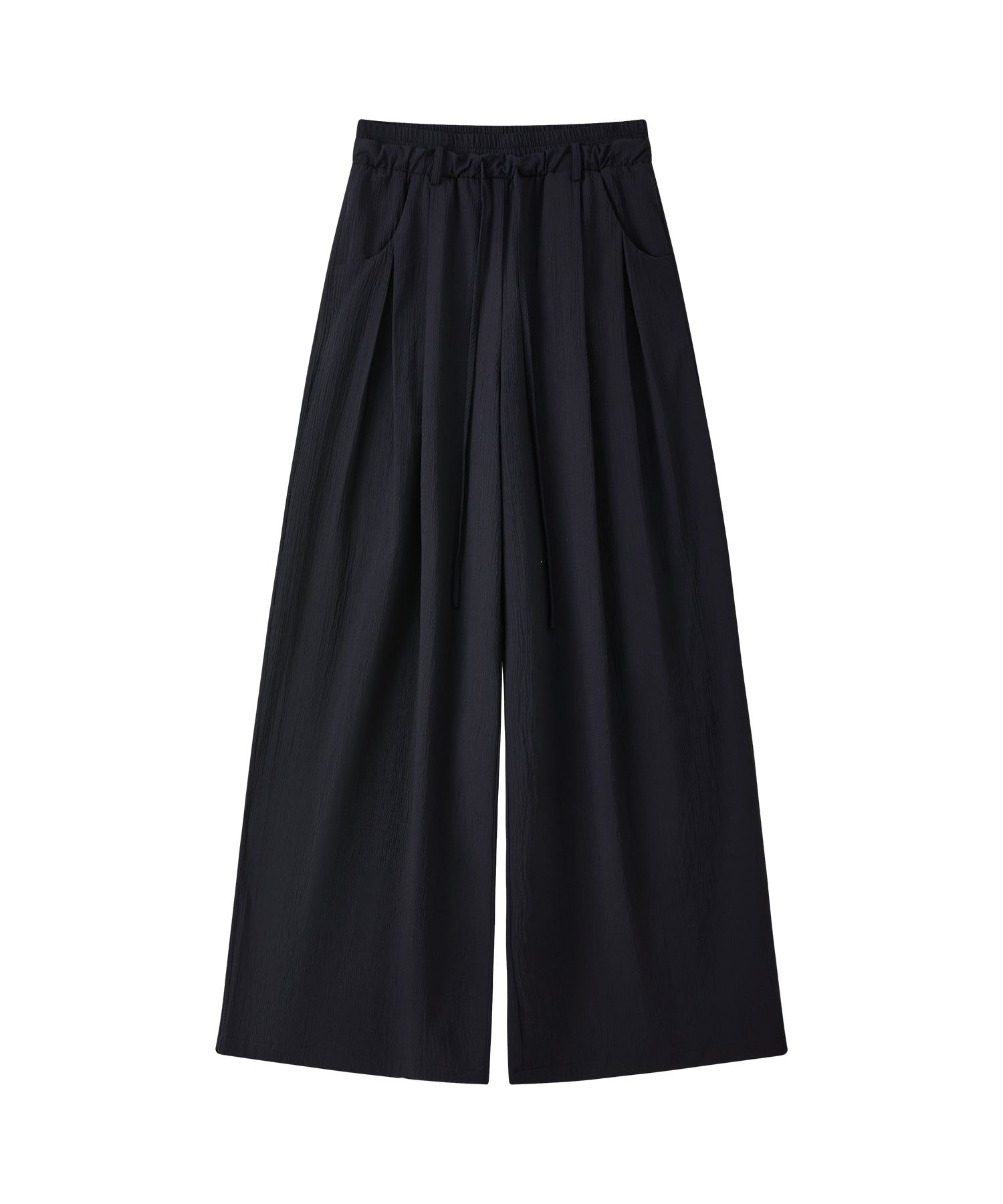 「7月上旬~中旬出荷」Textured Wide Easy Pants