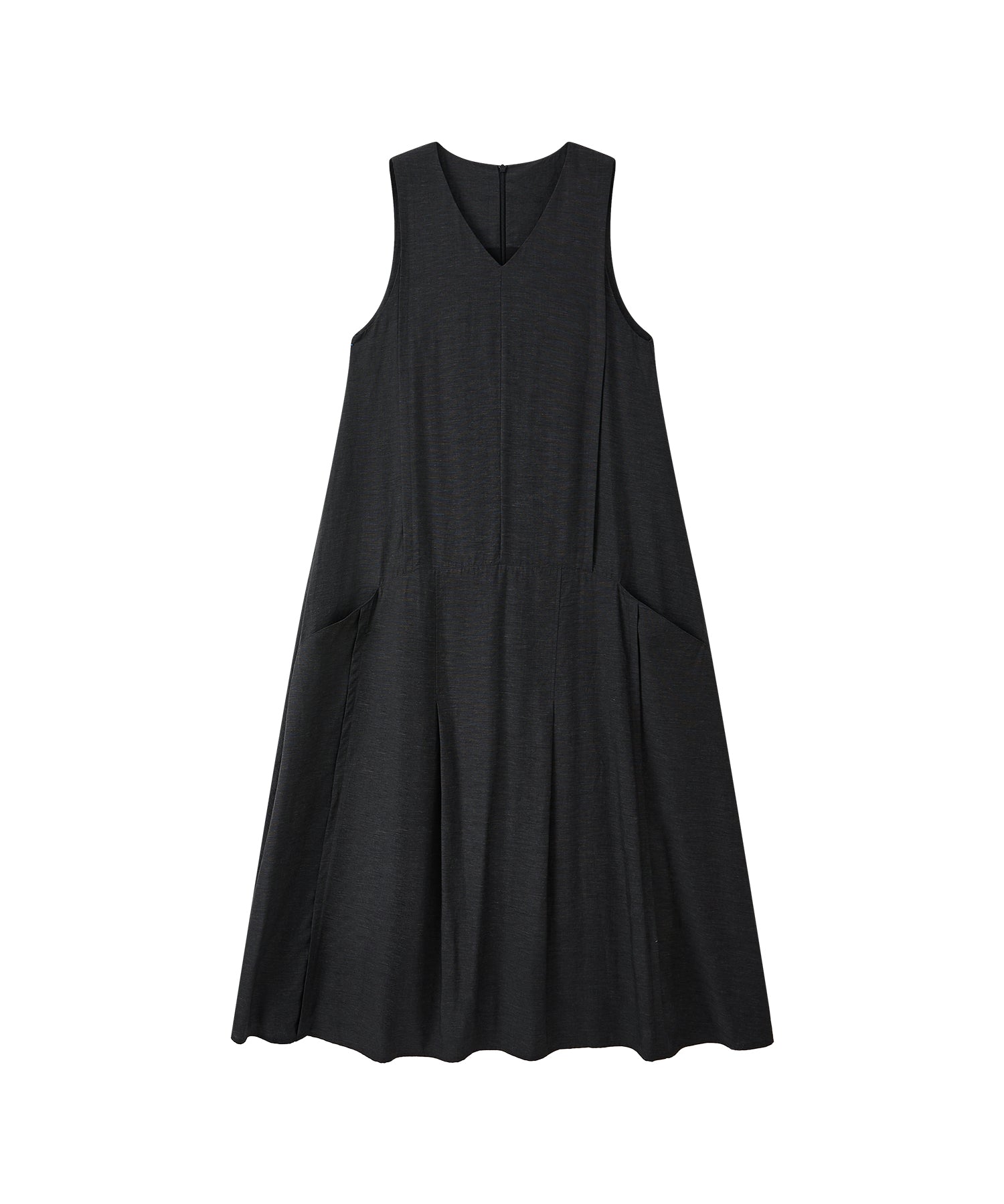 Sleeveless V-Neck A-Line Dress