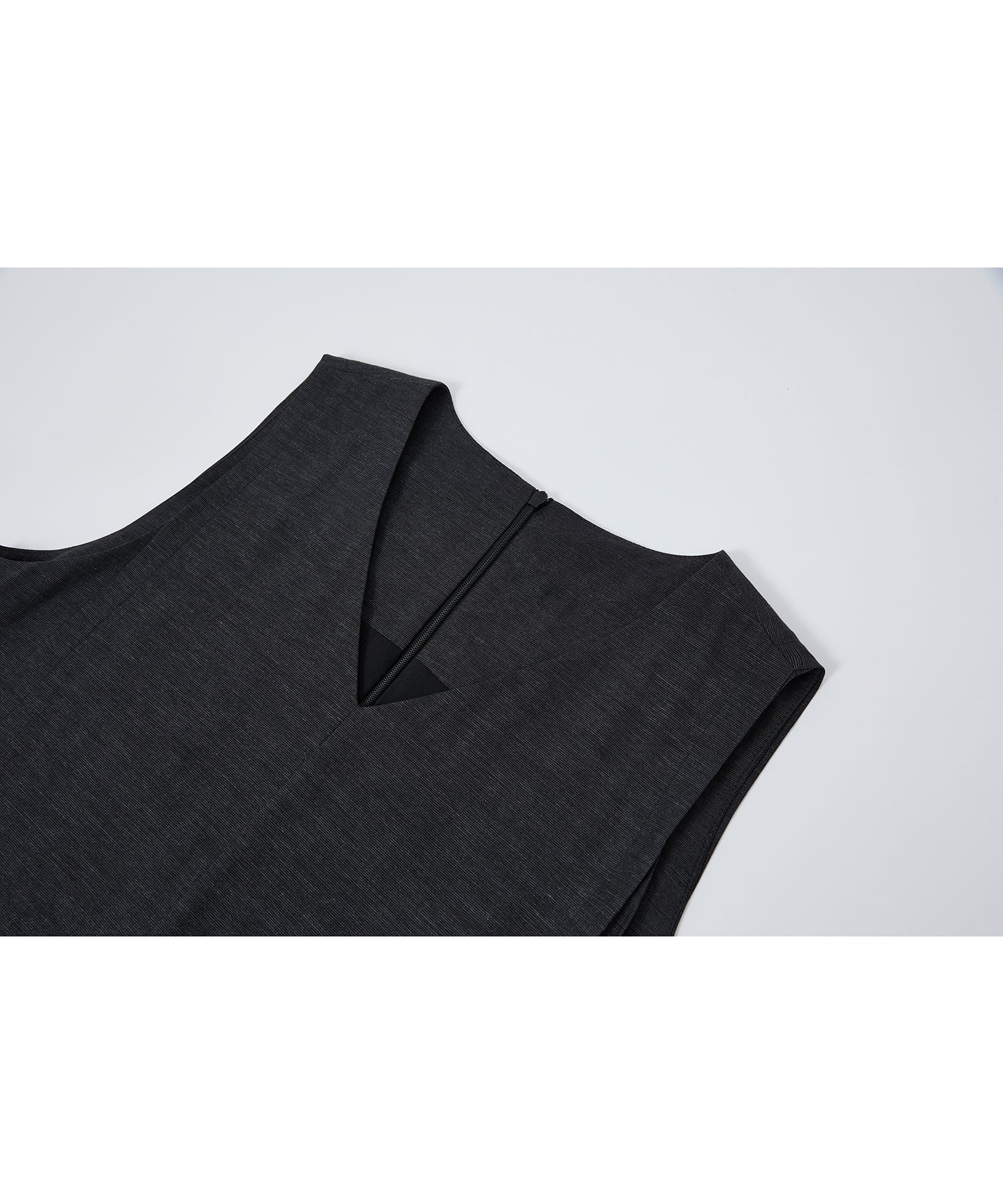 Sleeveless V-Neck A-Line Dress