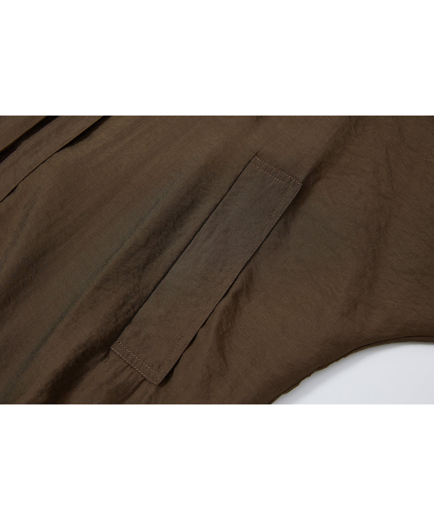 Silk Blend Sheer Long Coat