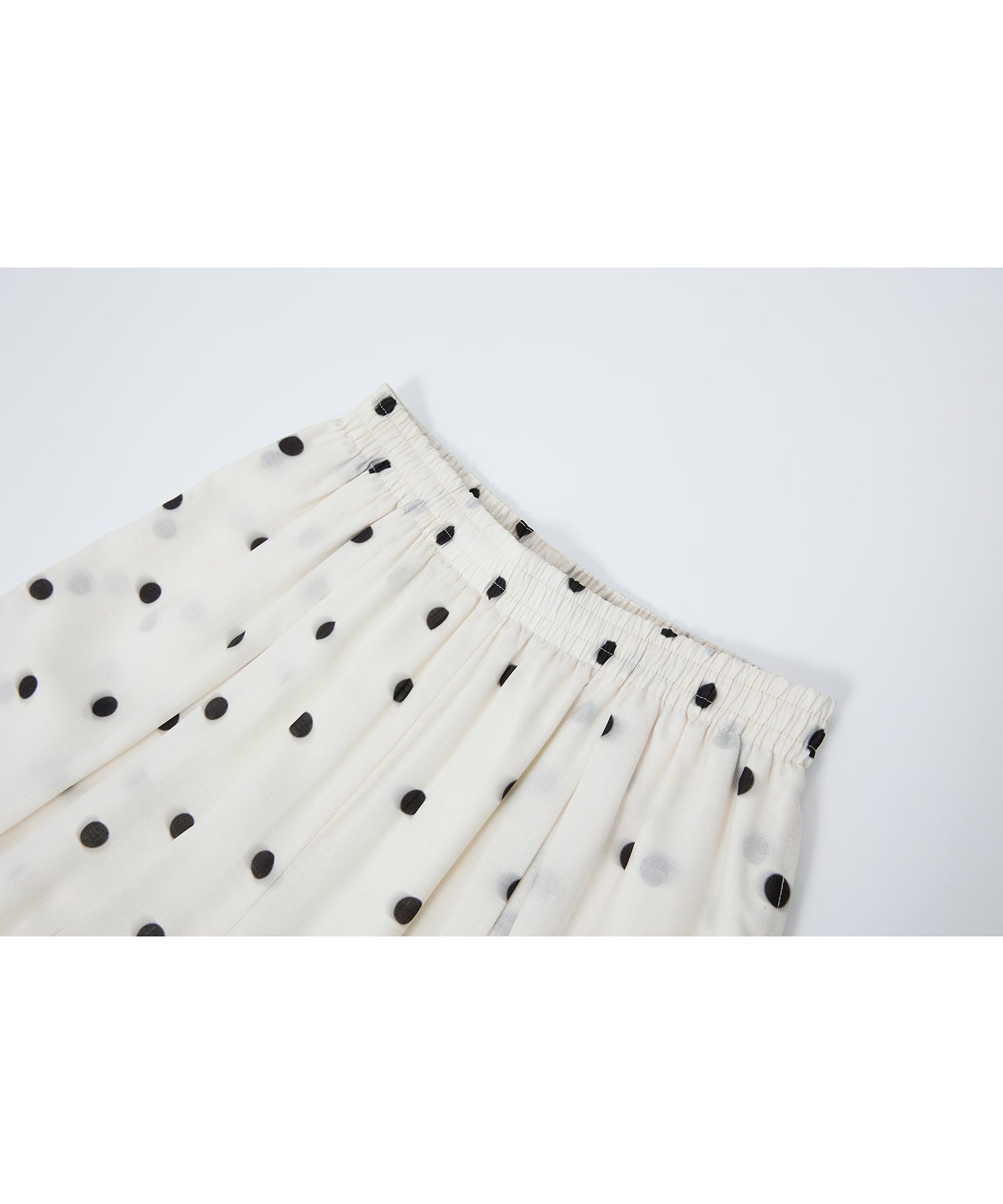 「6月上旬~中旬出荷」Polka Dot Wide Pants